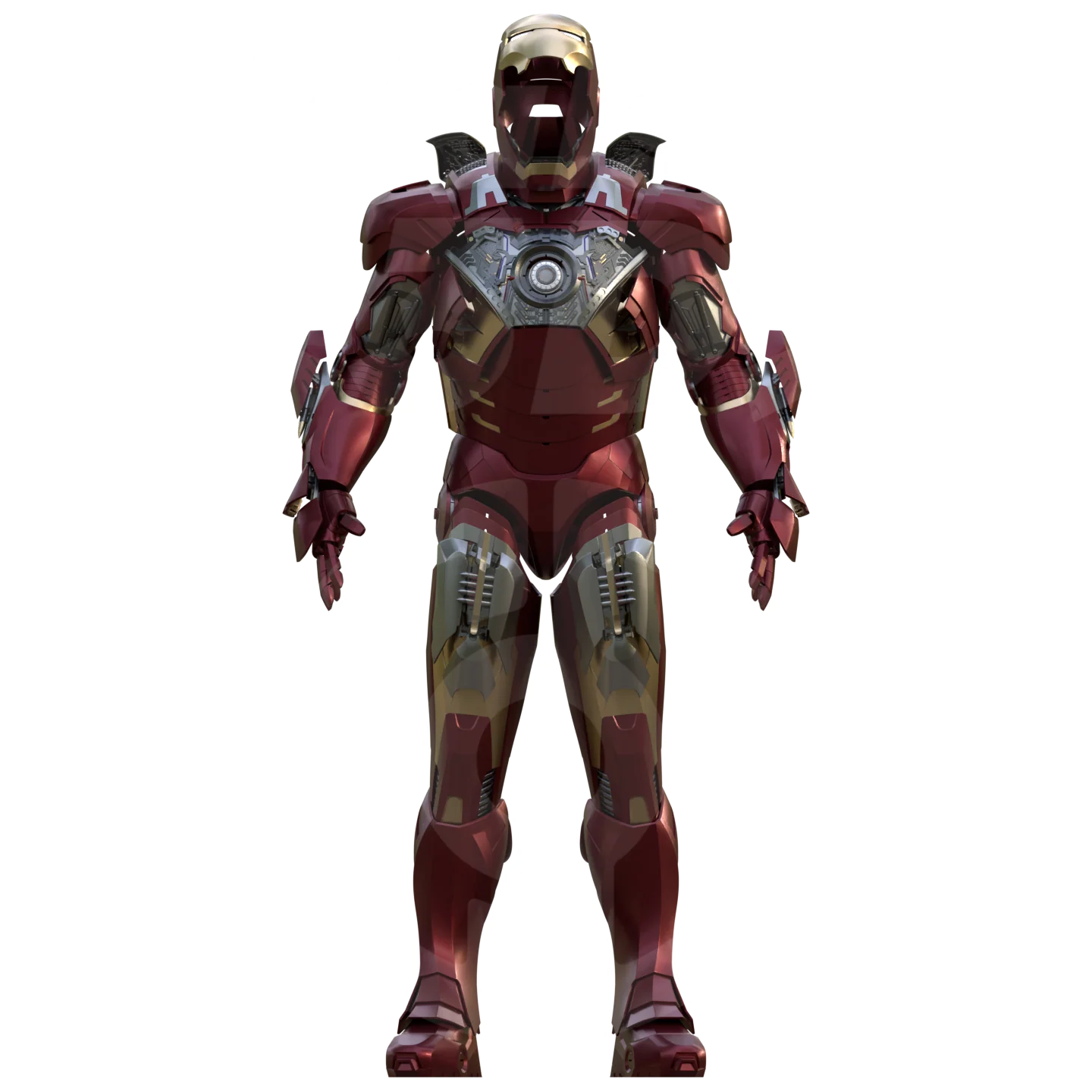 Walsh3D/Vek3D Motorized Mark 7 Suit 3D Printable Model - Image 17