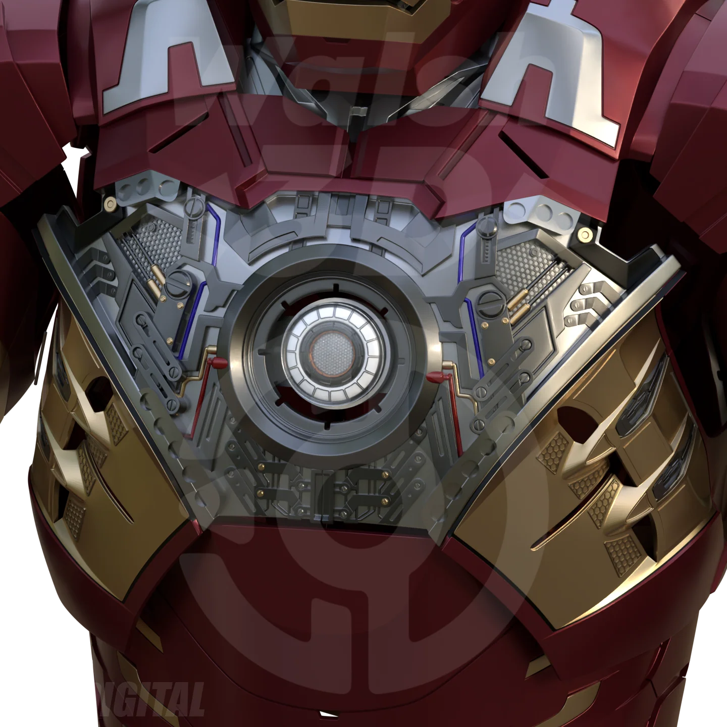 Walsh3D/Vek3D Motorized Mark 7 Suit 3D Printable Model - Image 2