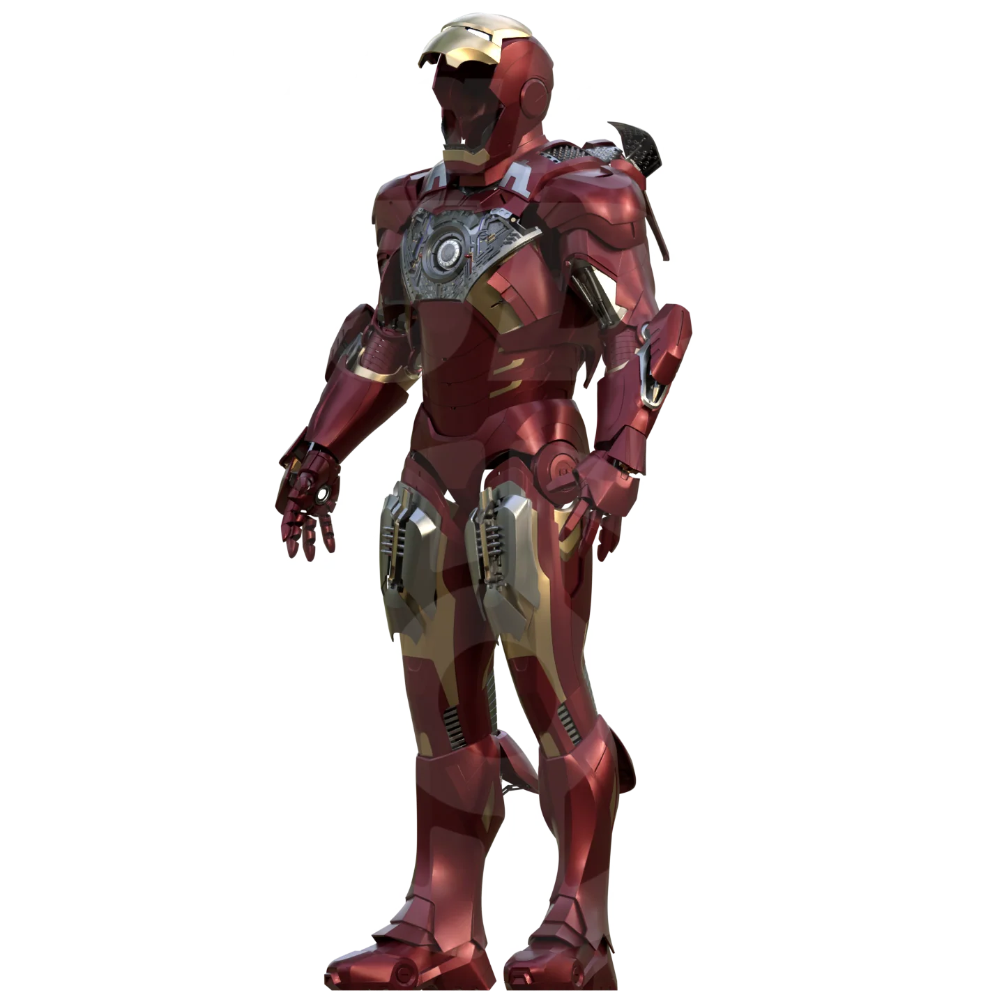 Walsh3D/Vek3D Motorized Mark 7 Suit 3D Printable Model - Image 22
