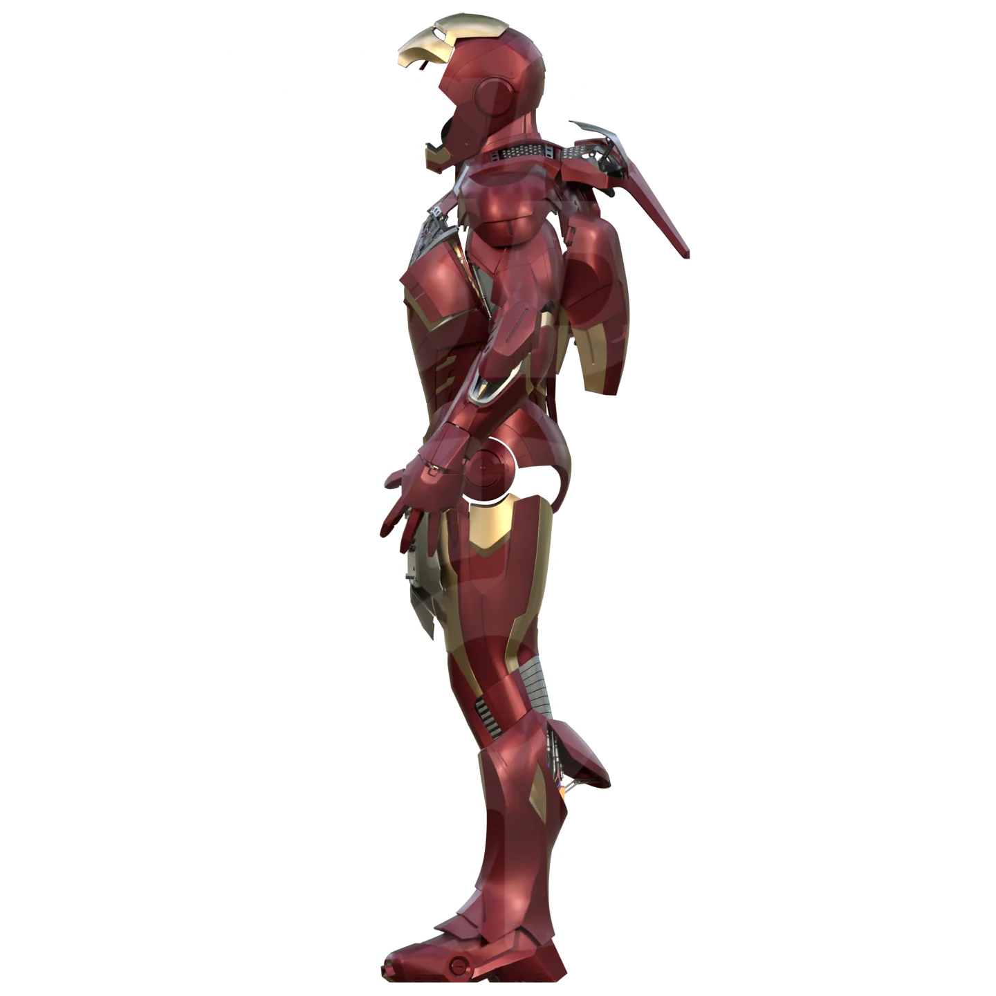 Walsh3D/Vek3D Motorized Mark 7 Suit 3D Printable Model - Image 23