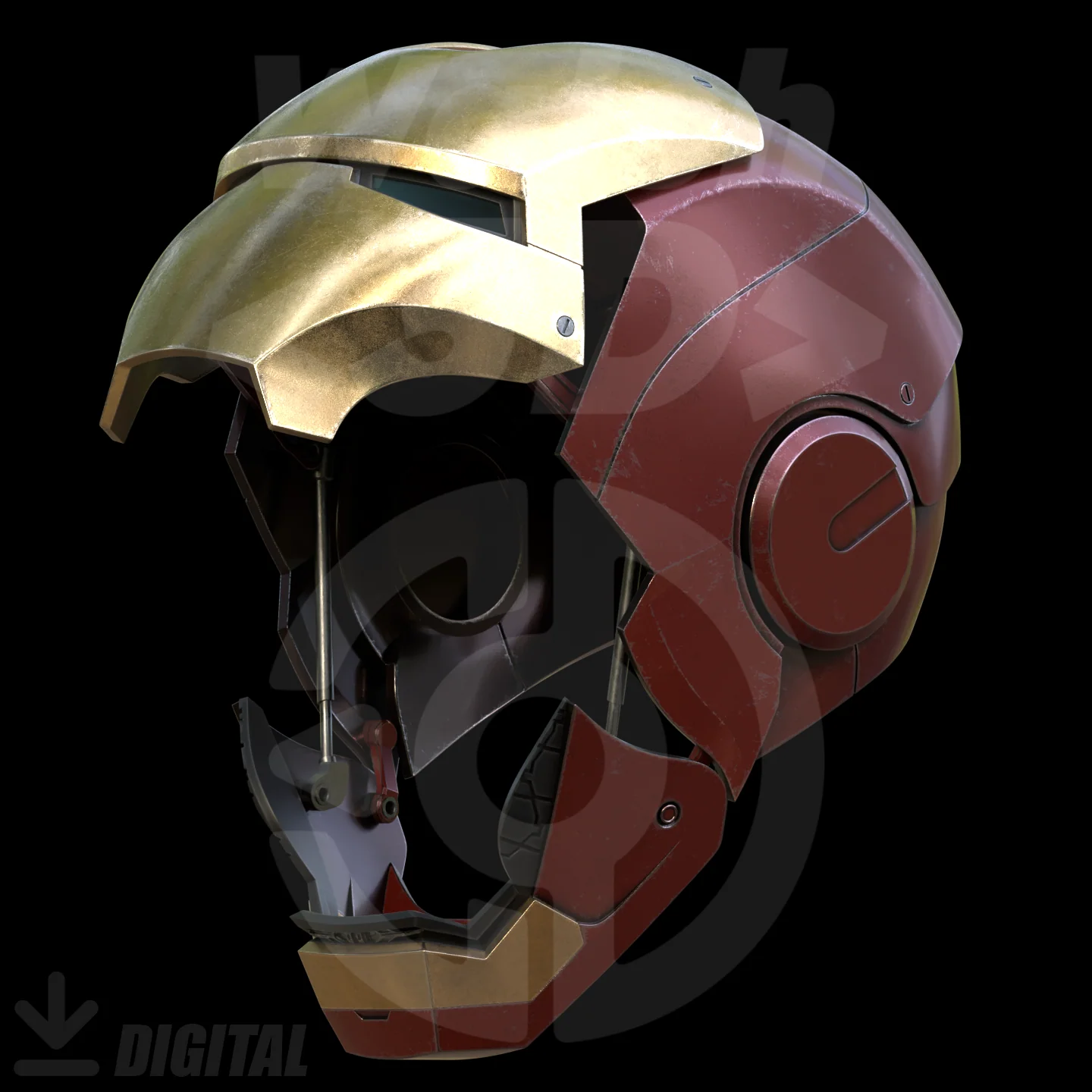 Walsh3D/Vek3D Motorized Mark 7 Suit 3D Printable Model - Image 39