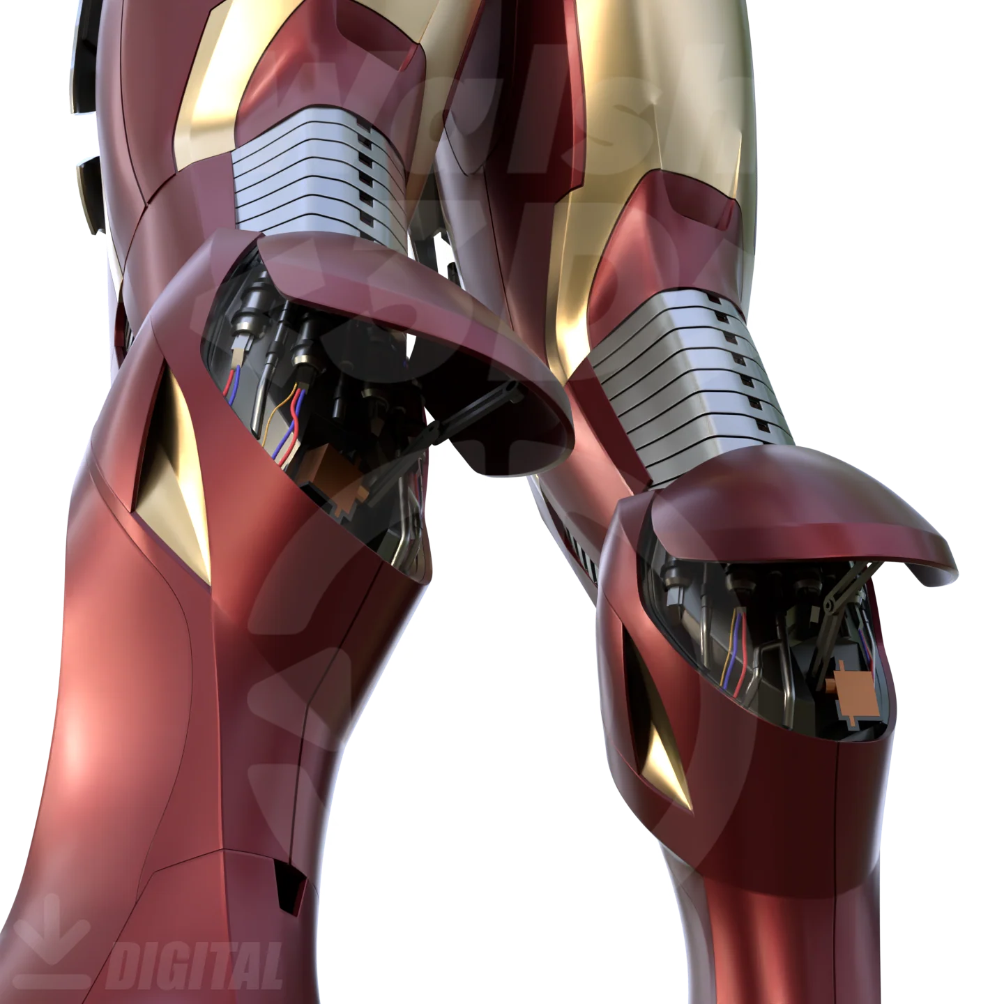 Walsh3D/Vek3D Motorized Mark 7 Suit 3D Printable Model - Image 5