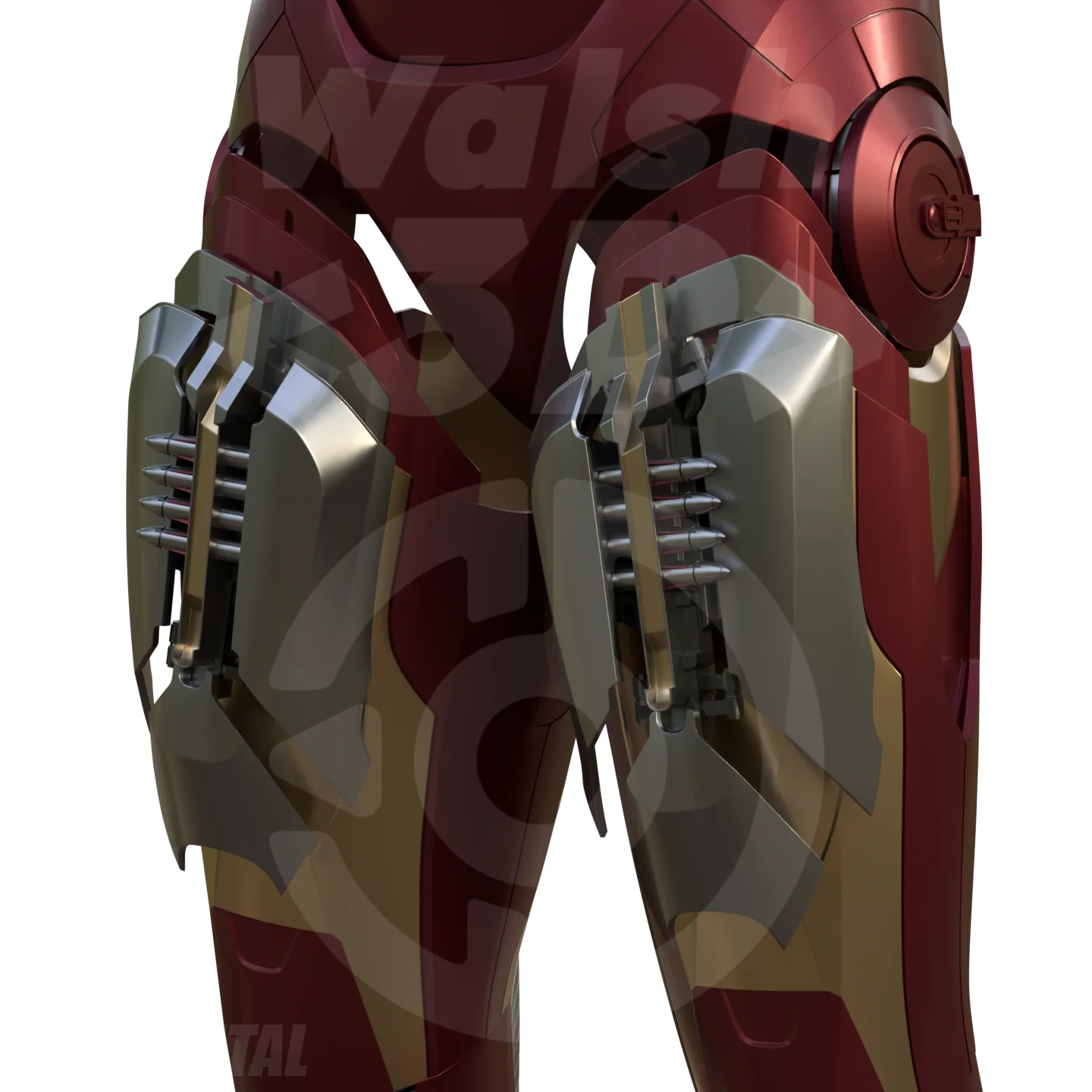 Walsh3D/Vek3D Motorized Mark 7 Suit 3D Printable Model - Image 7
