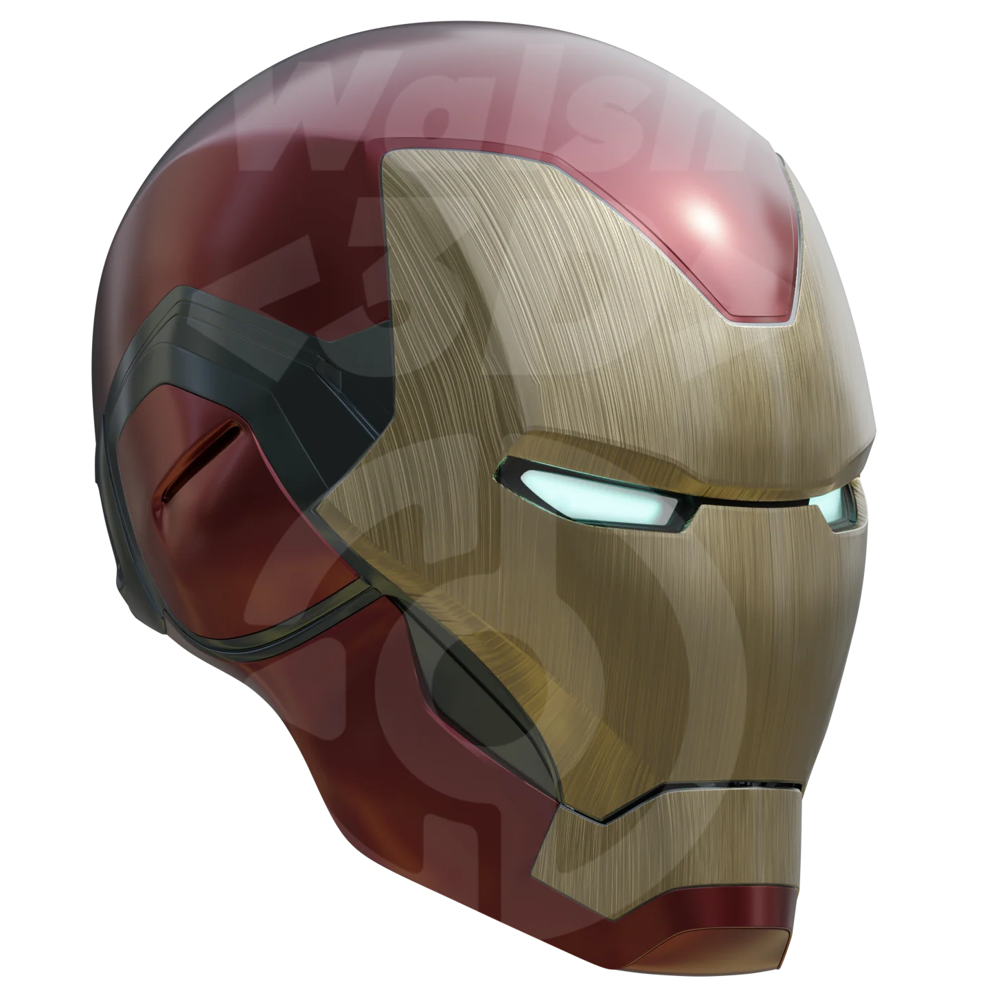 Walsh3D/Vek3D Motorized Mark 85 Helmet 3D Printable Model - Image 10