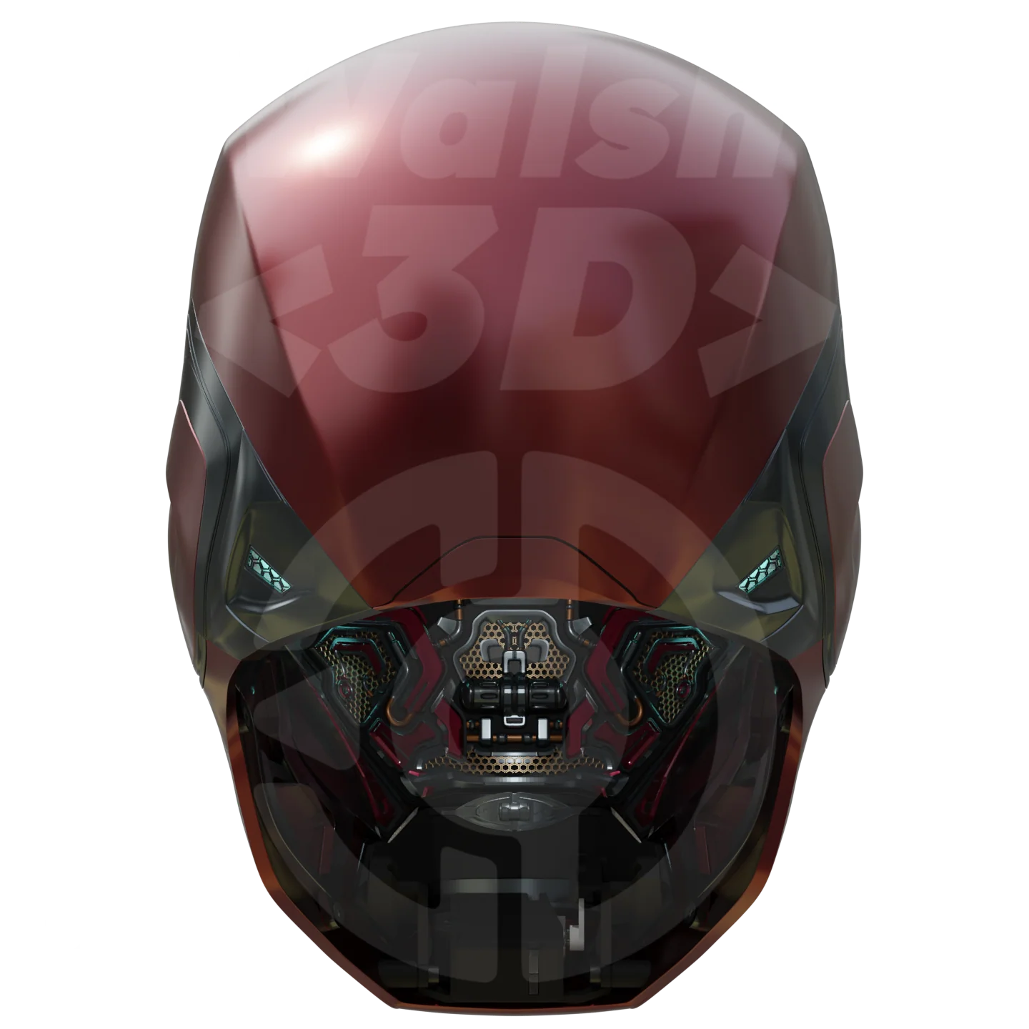 Walsh3D/Vek3D Motorized Mark 85 Helmet 3D Printable Model - Image 12
