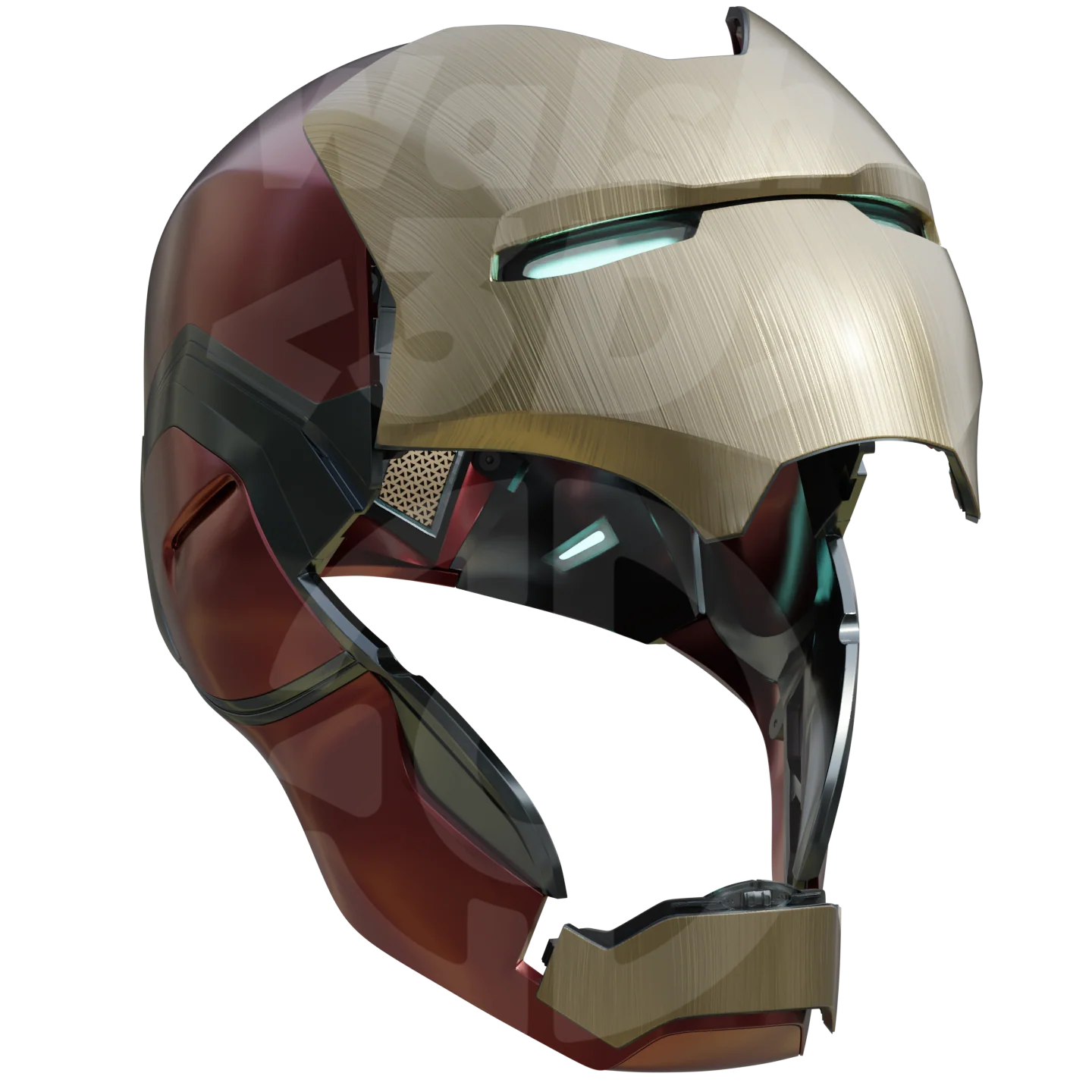 Walsh3D/Vek3D Motorized Mark 85 Helmet 3D Printable Model - Image 8