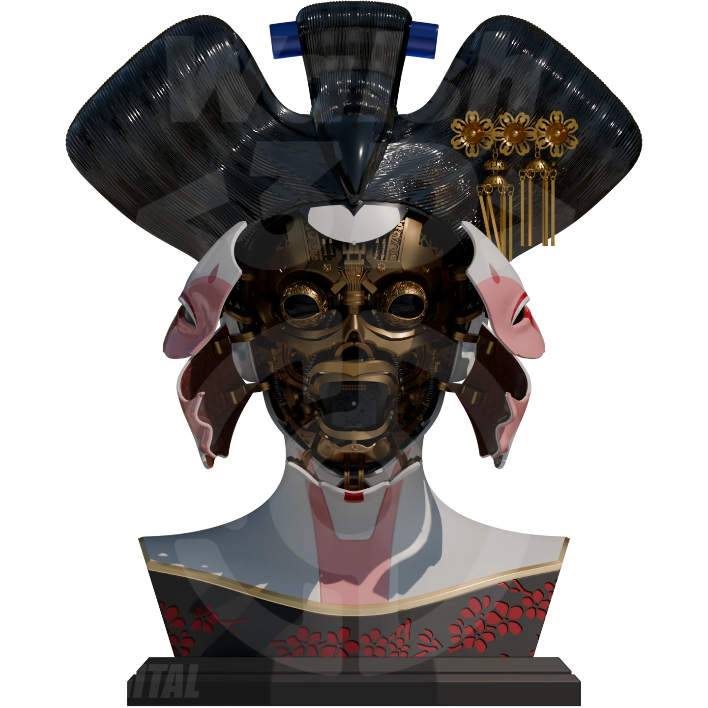 WALSH3D / VEK3D Robotic Geisha (GITS 2017) [3D Print Model] - Image 2