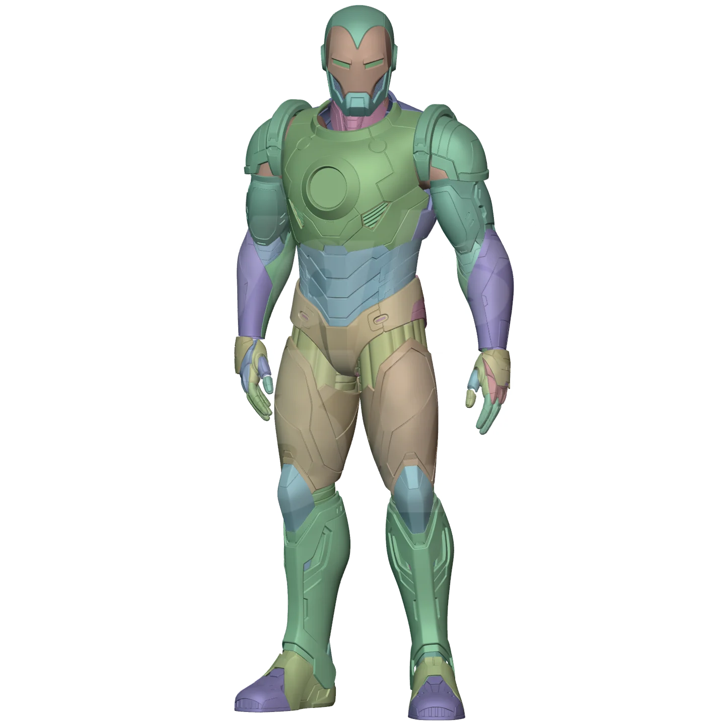 Walsh3D / Zaack3D Classic Suit 3D Print Model - Image 5