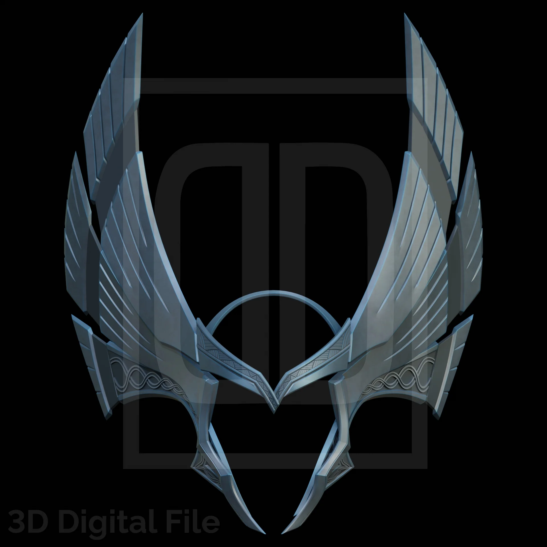 Weather Goddess Thunder Headset - MR Game 3D Model - Image 3