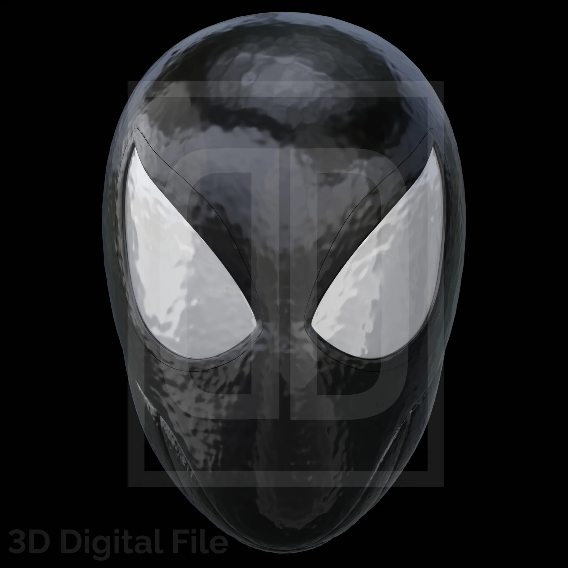 Webslinger Black Mask - SM2 PS5 3D Model - Image 5