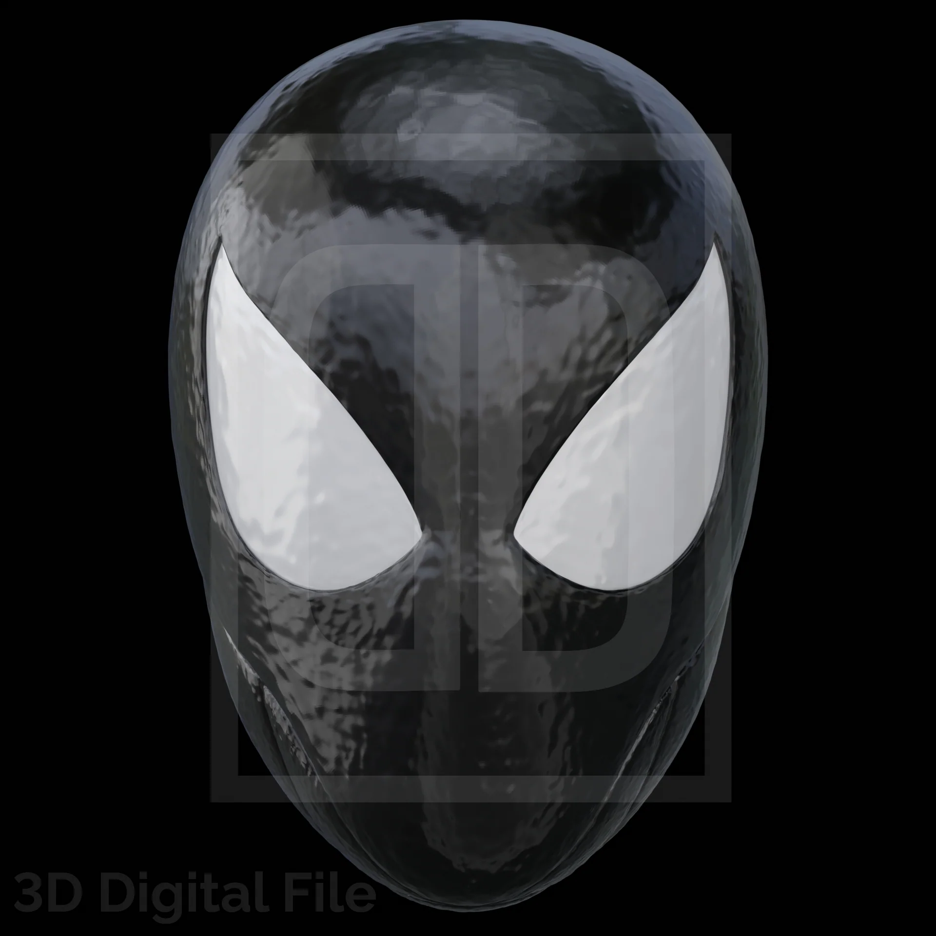 Webslinger Black Mask - SM2 PS5 3D Model - Image 8