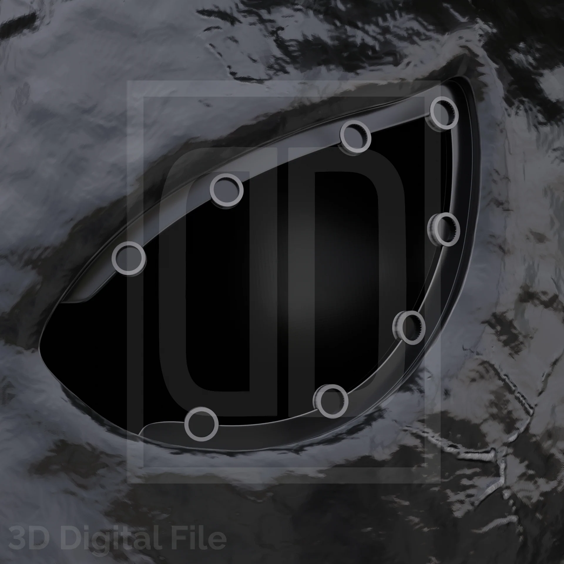 Webslinger Black Mask - UCM 3D Model - Image 10