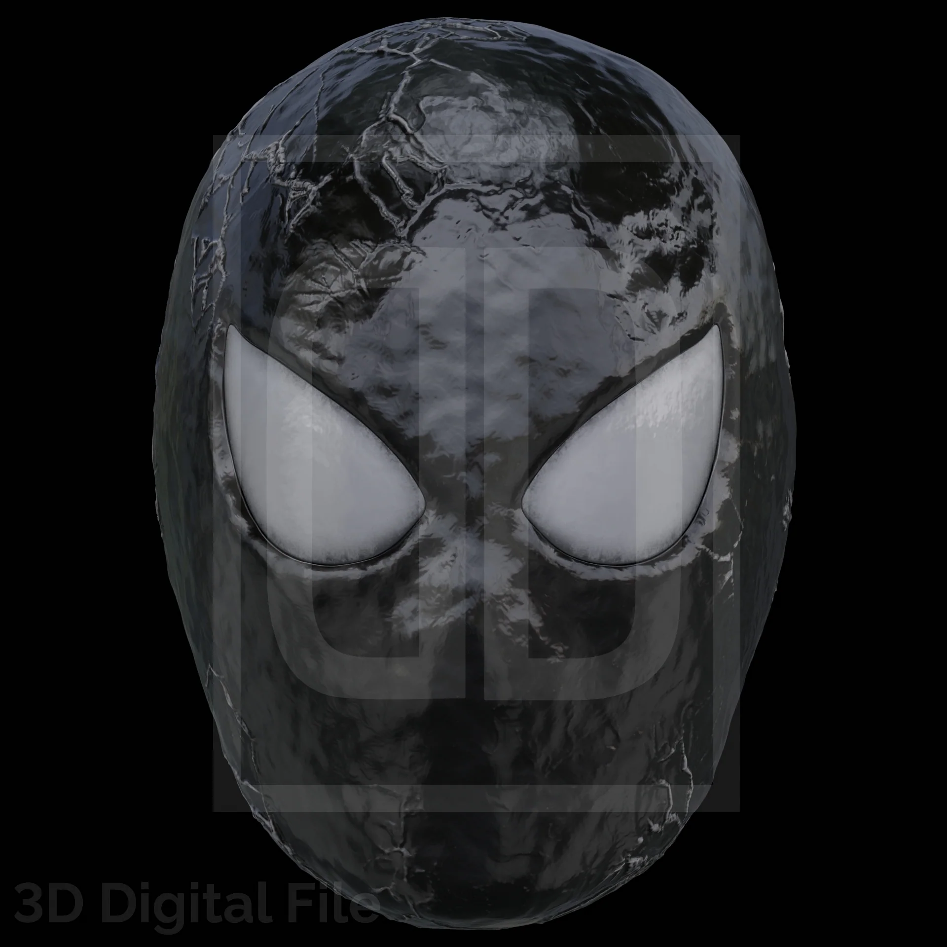 Webslinger Black Mask - UCM 3D Model - Image 3