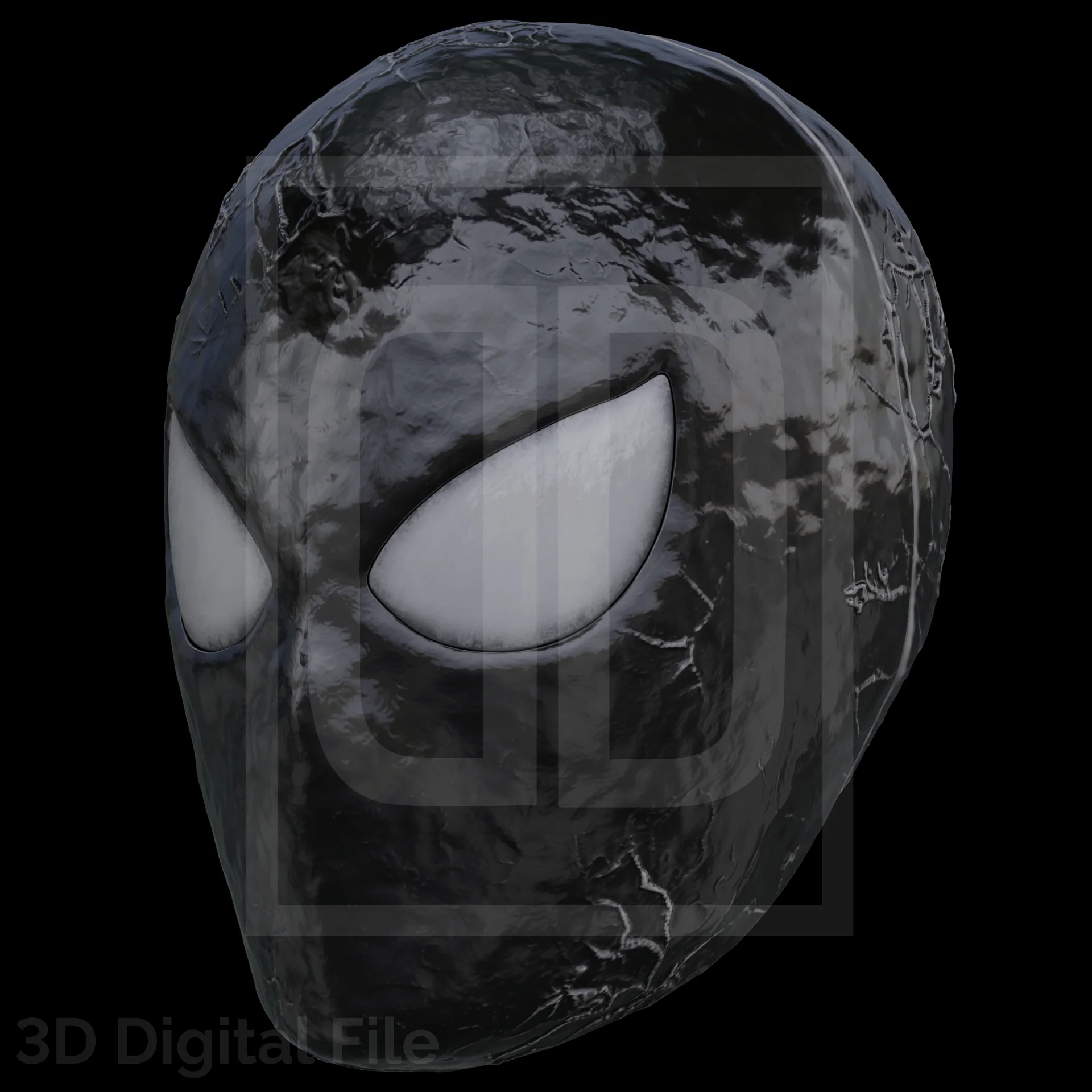 Webslinger Black Mask - UCM 3D Model - Image 4