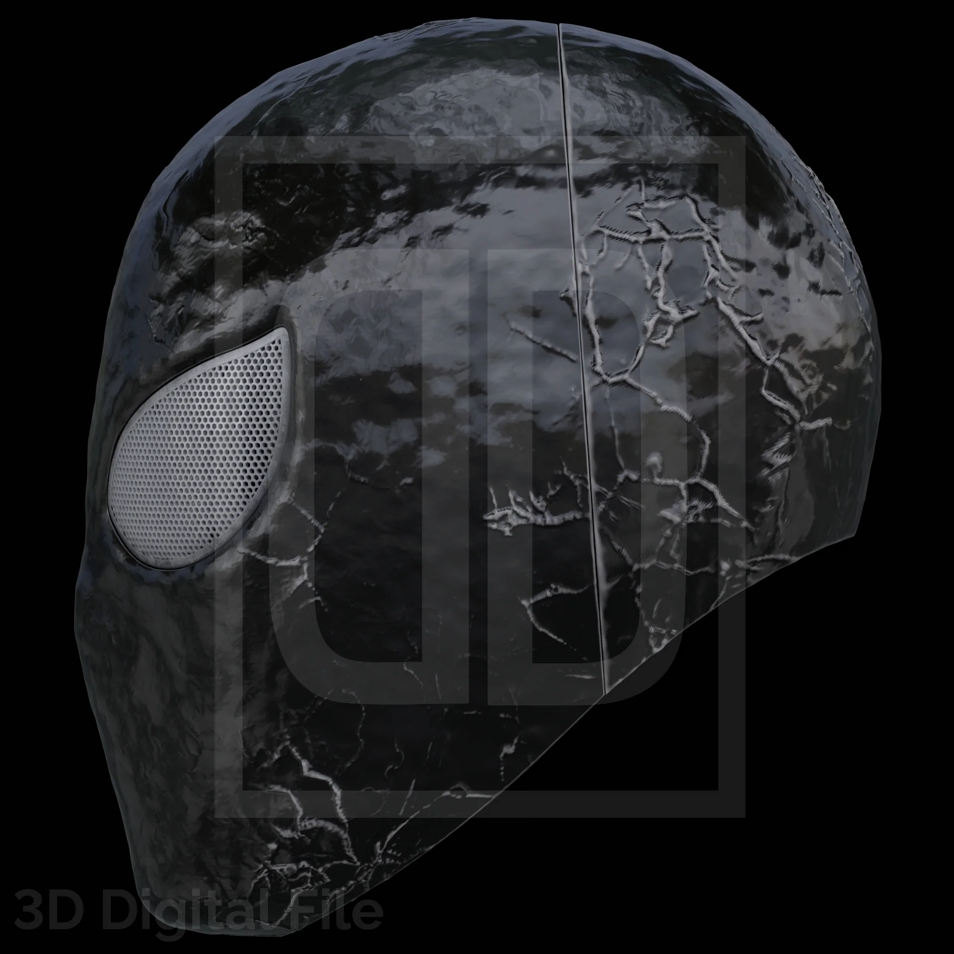 Webslinger Black Mask - UCM 3D Model - Image 5
