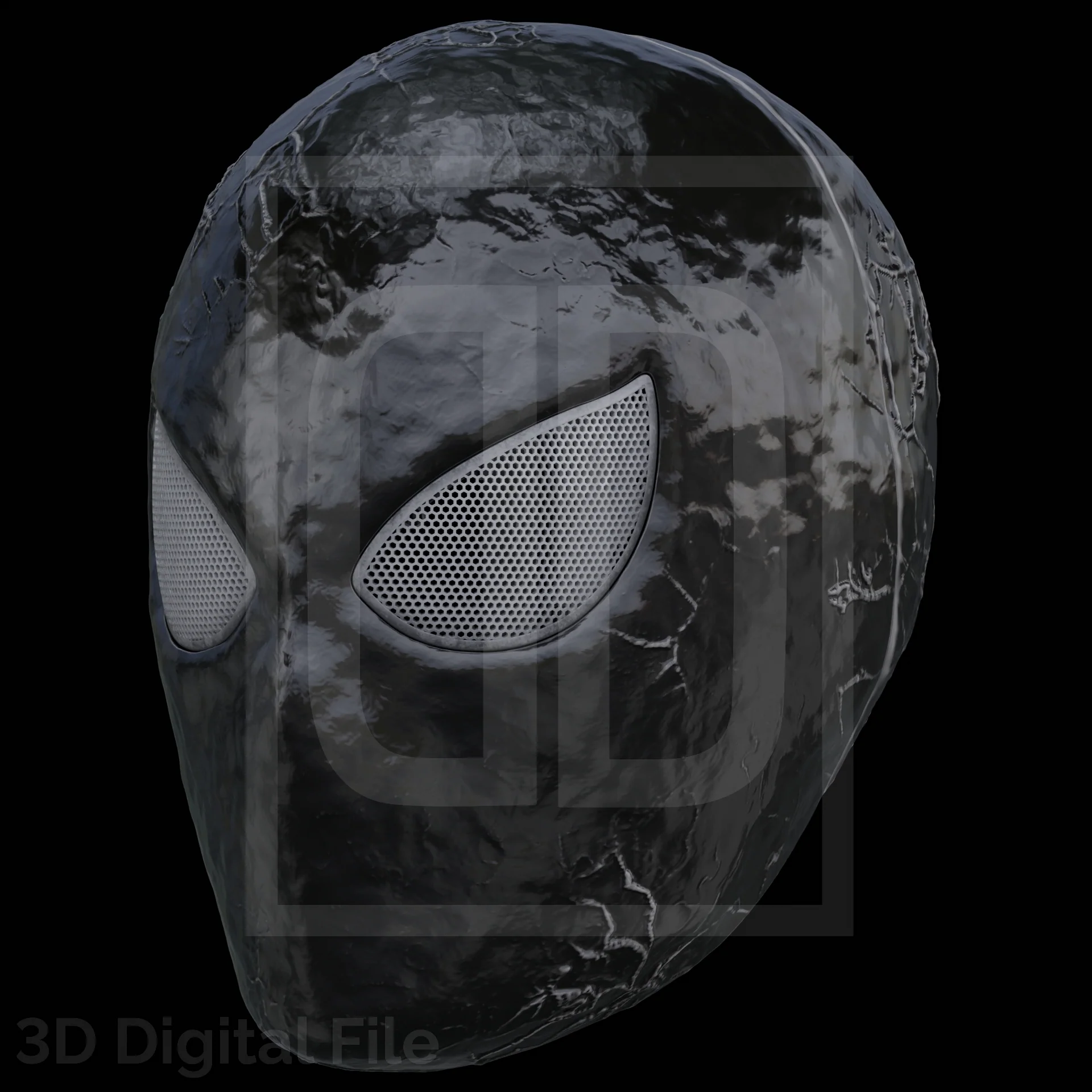 Webslinger Black Mask - UCM 3D Model - Image 7