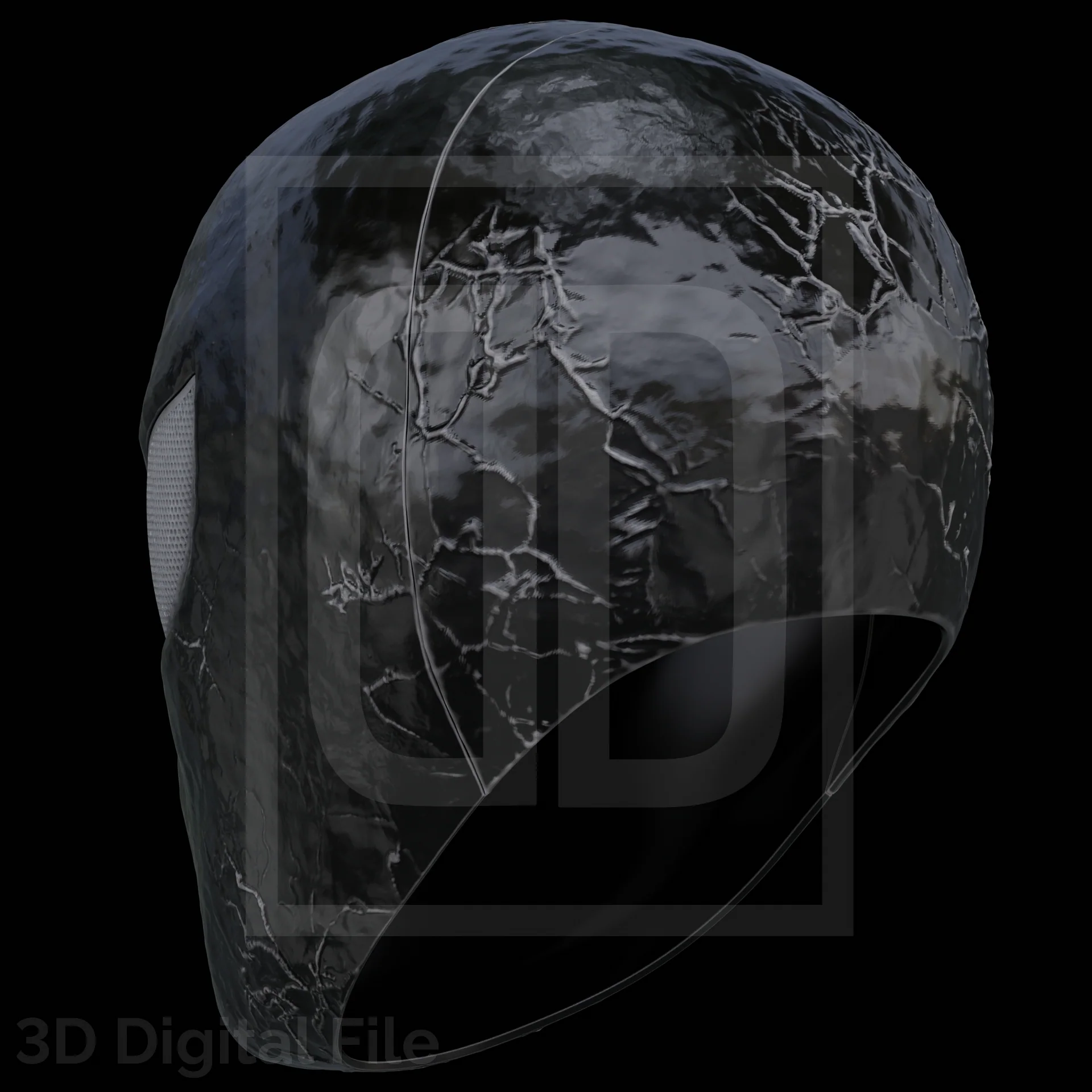Webslinger Black Mask - UCM 3D Model - Image 8