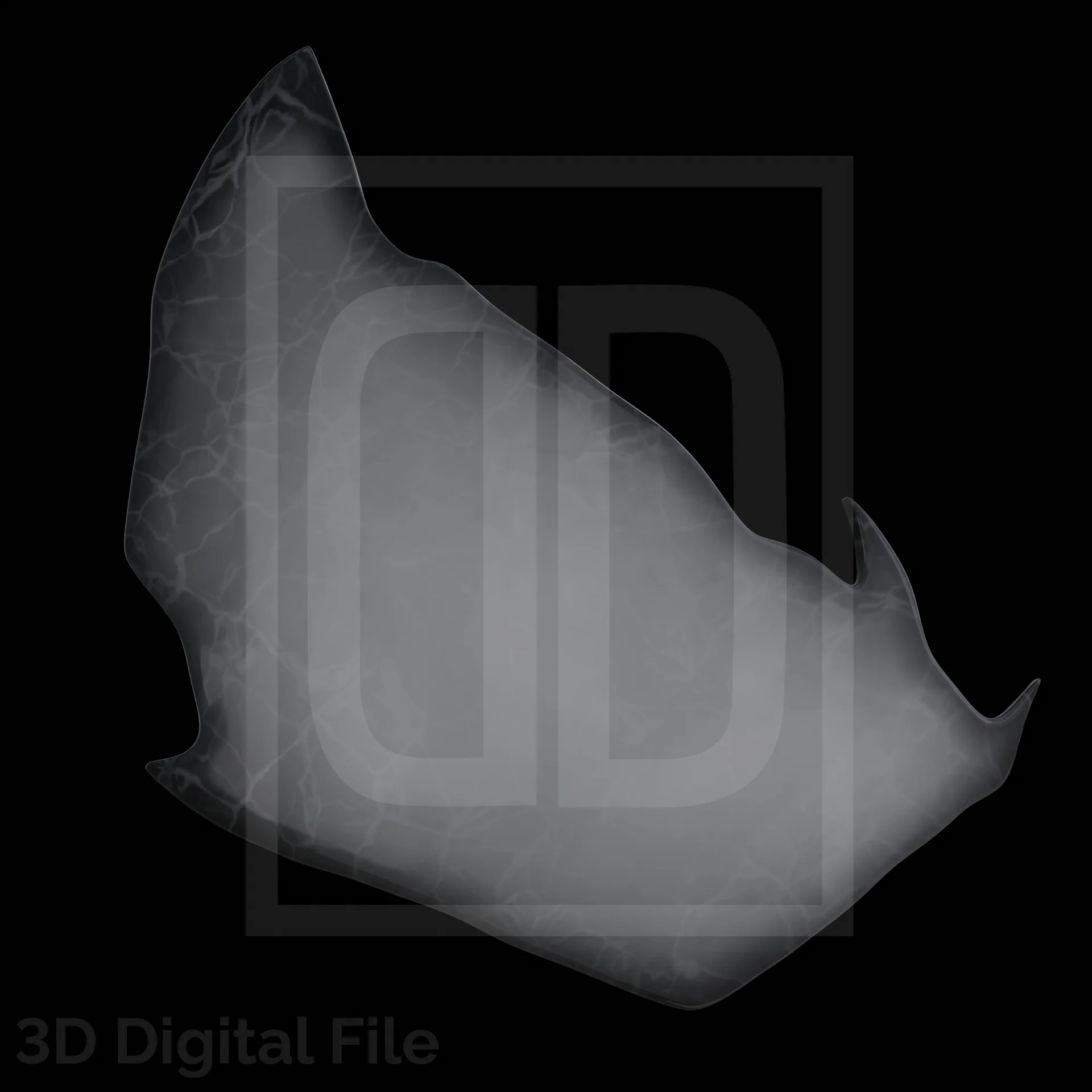 Webslinger Black Rage Mask - 3D Model - Image 10