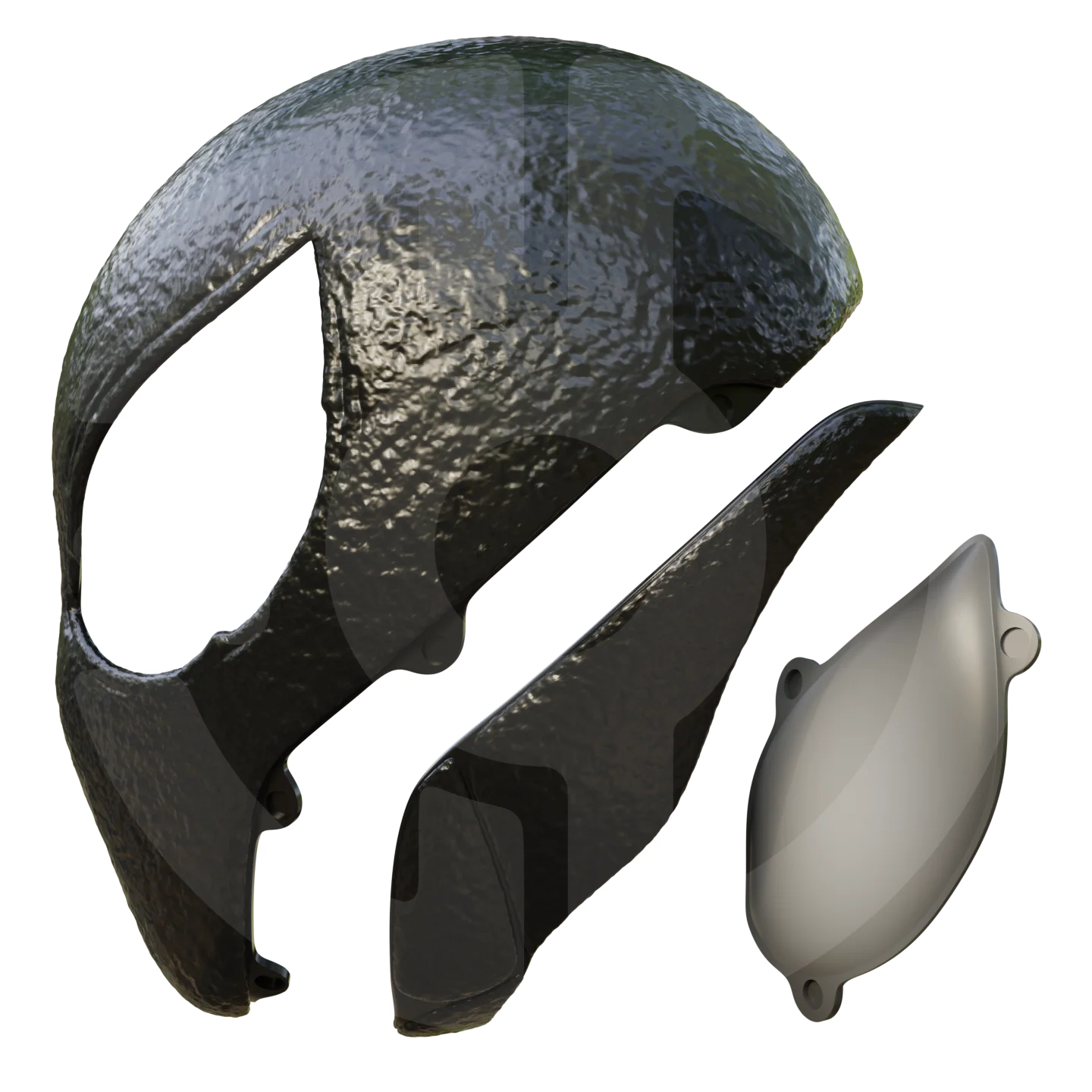 Webslinger Black Suit Helmet File - Image 2