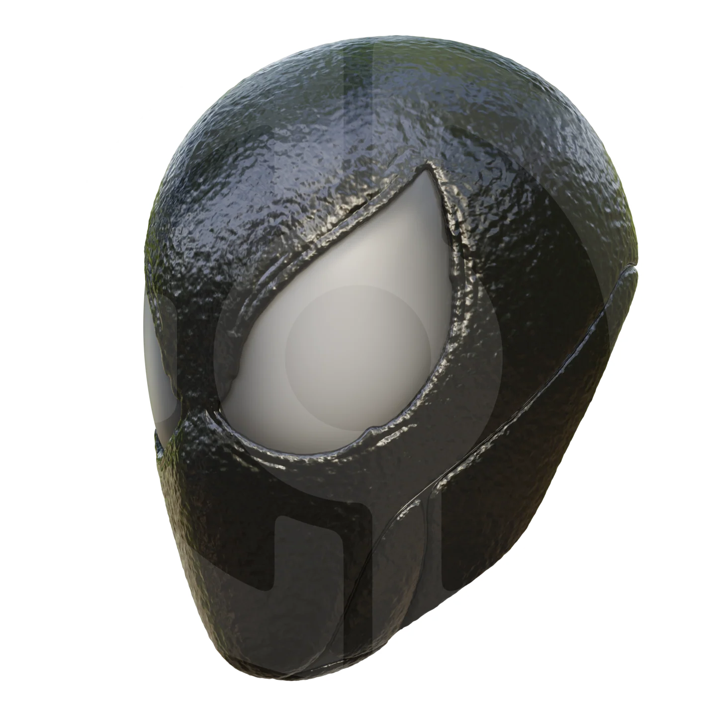 Webslinger Black Suit Helmet File - Image 3
