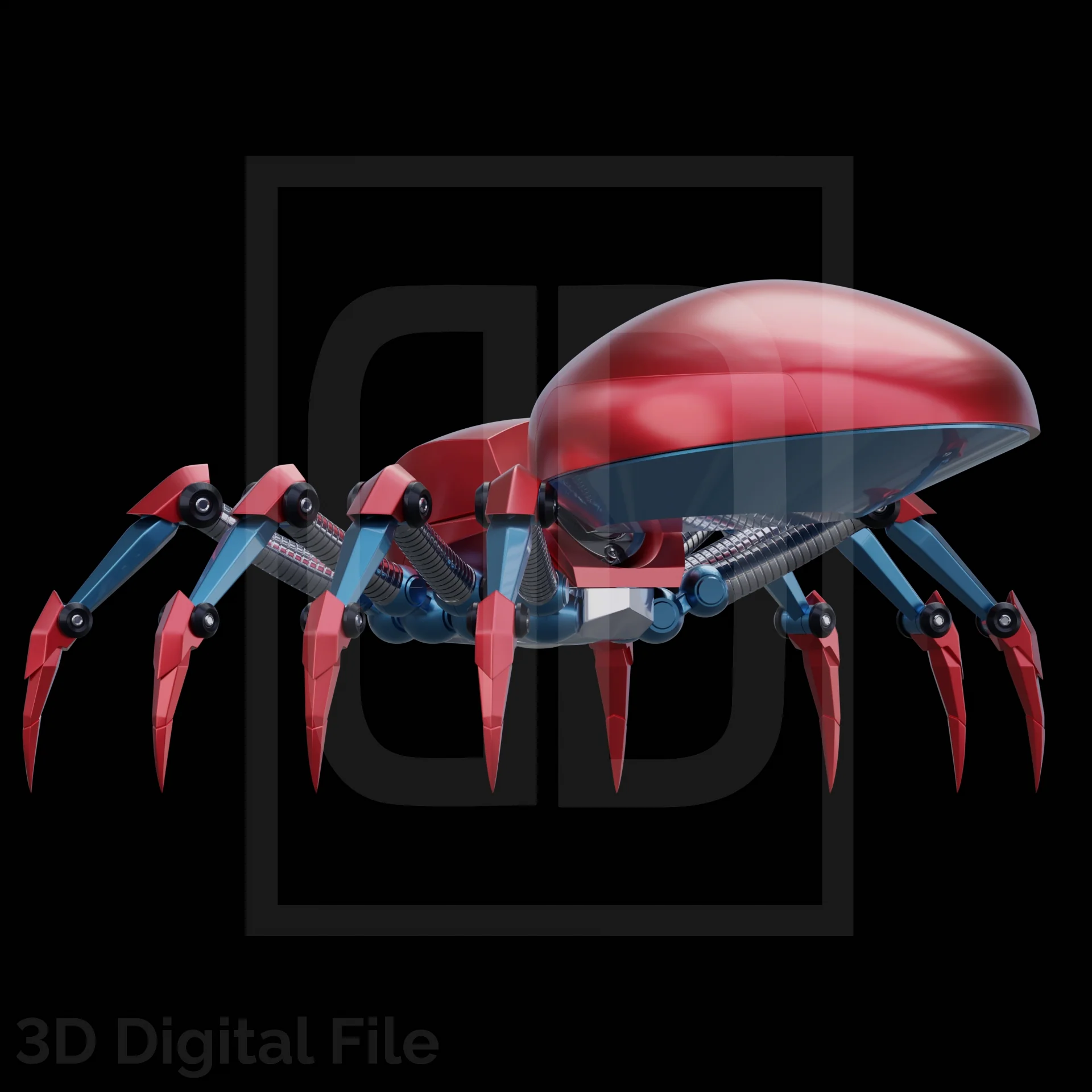 Webslinger Bot 3D model - Image 9