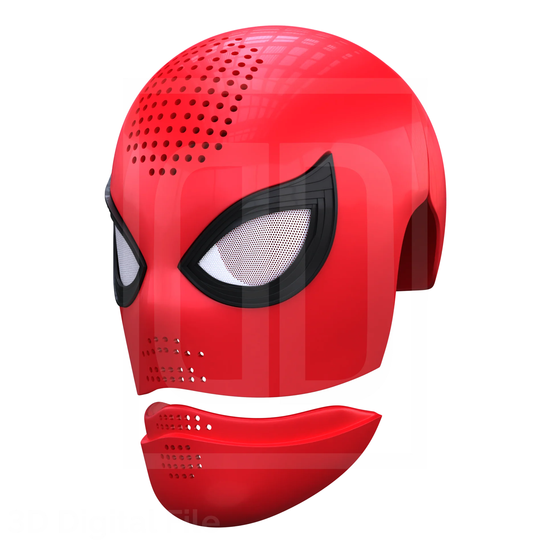 Webslinger NWH Faceshell 3D Model - Image 7