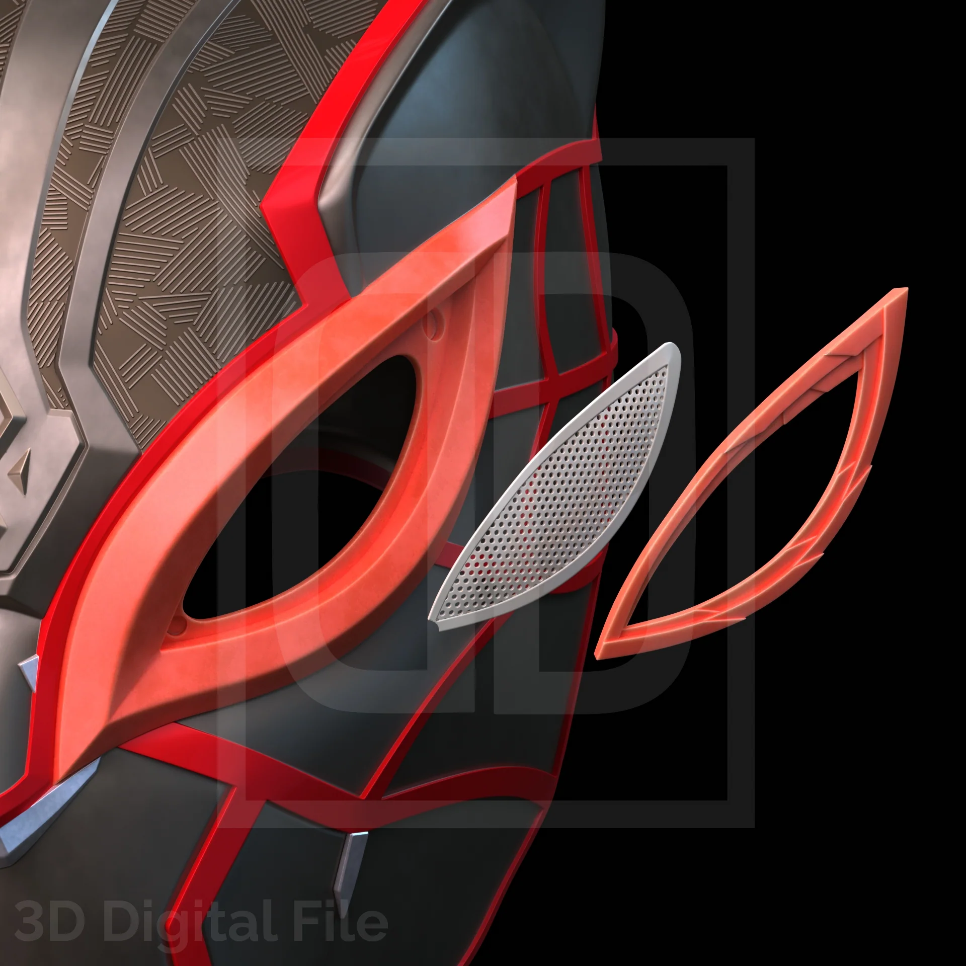 Webslinger Panther Mask - SM2 PS5 3D Model - Image 9
