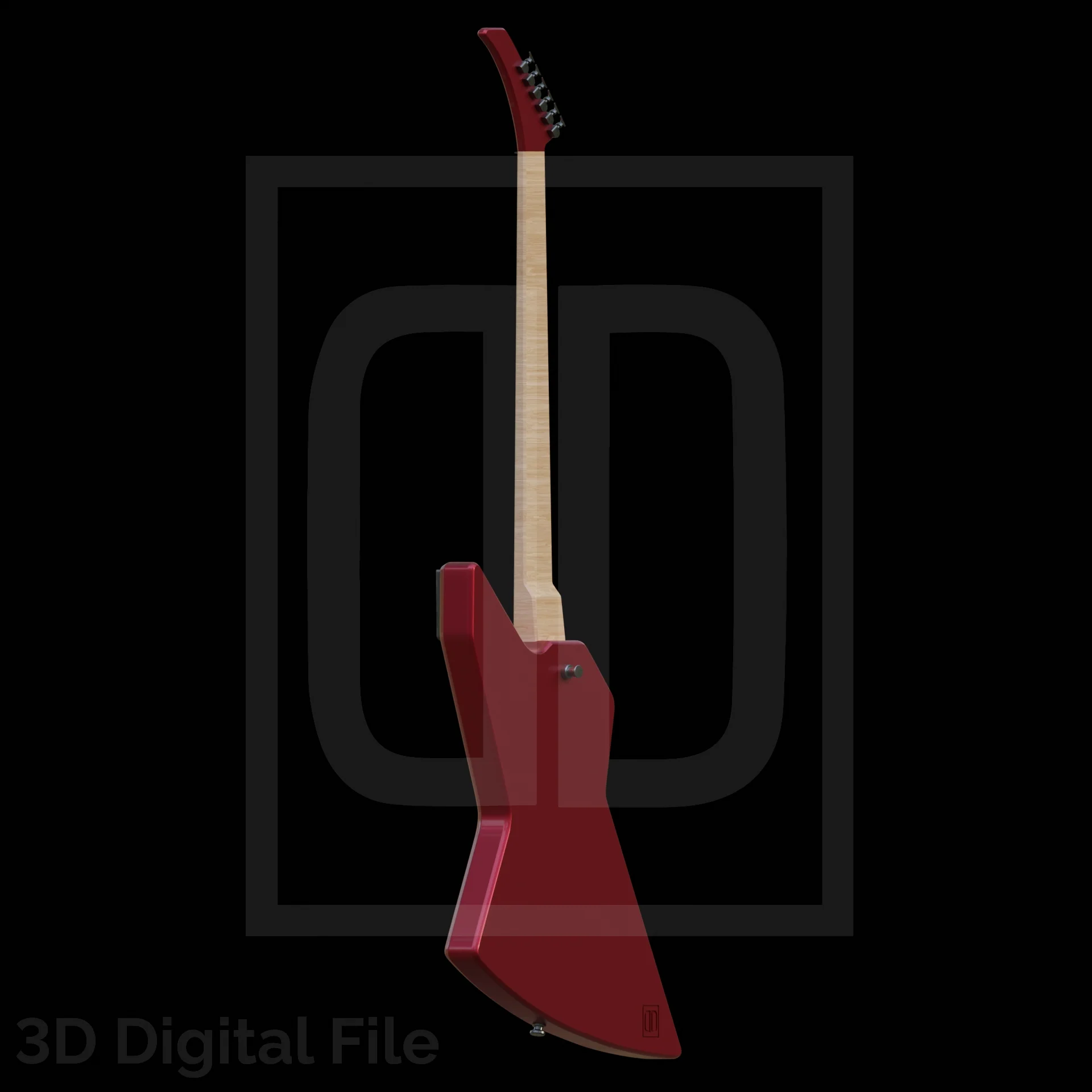 Webslinger Punk 2099 Guitar - MR Game 3D Model - Image 6