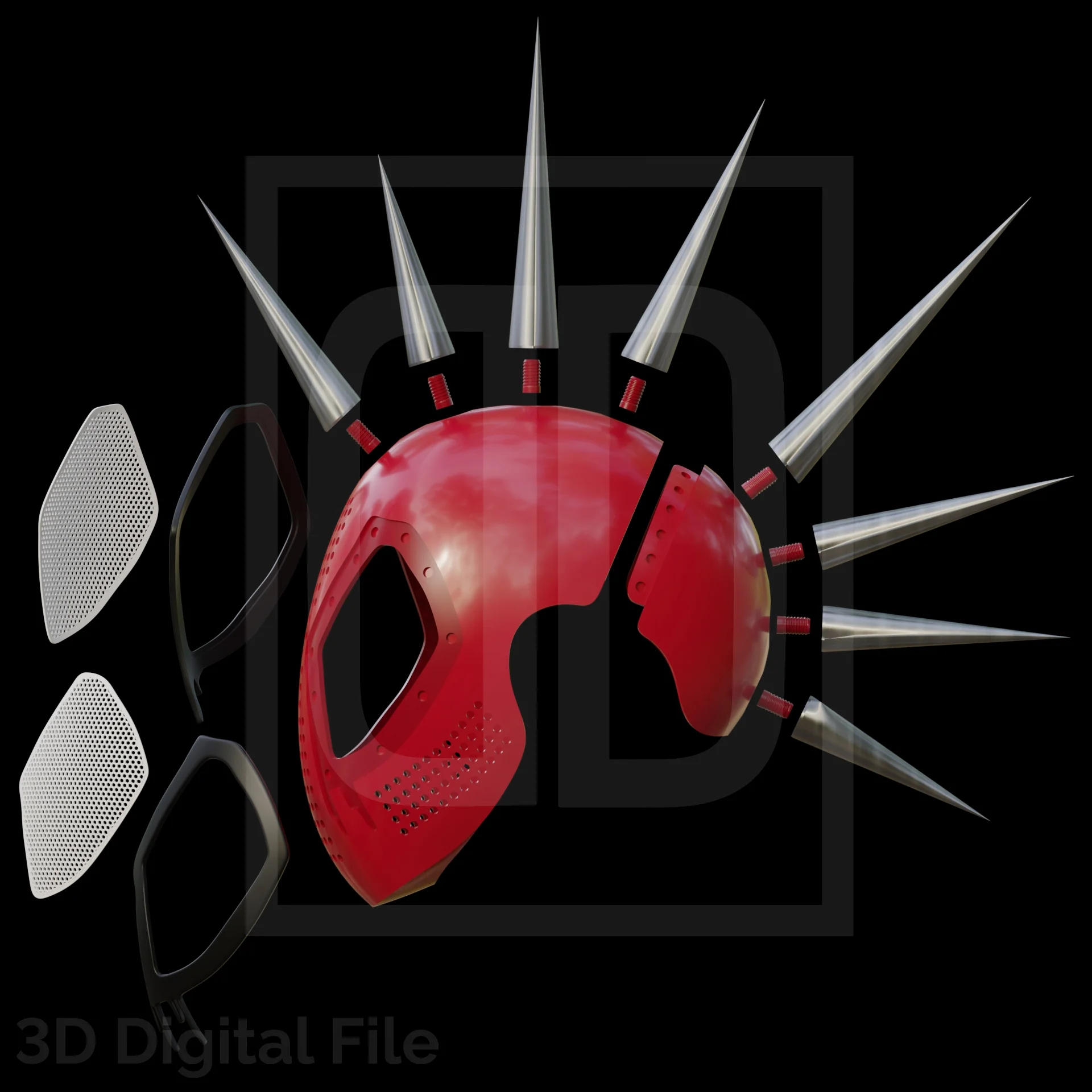 Webslinger Punk - BTSV Faceshell 3D Model - Image 2