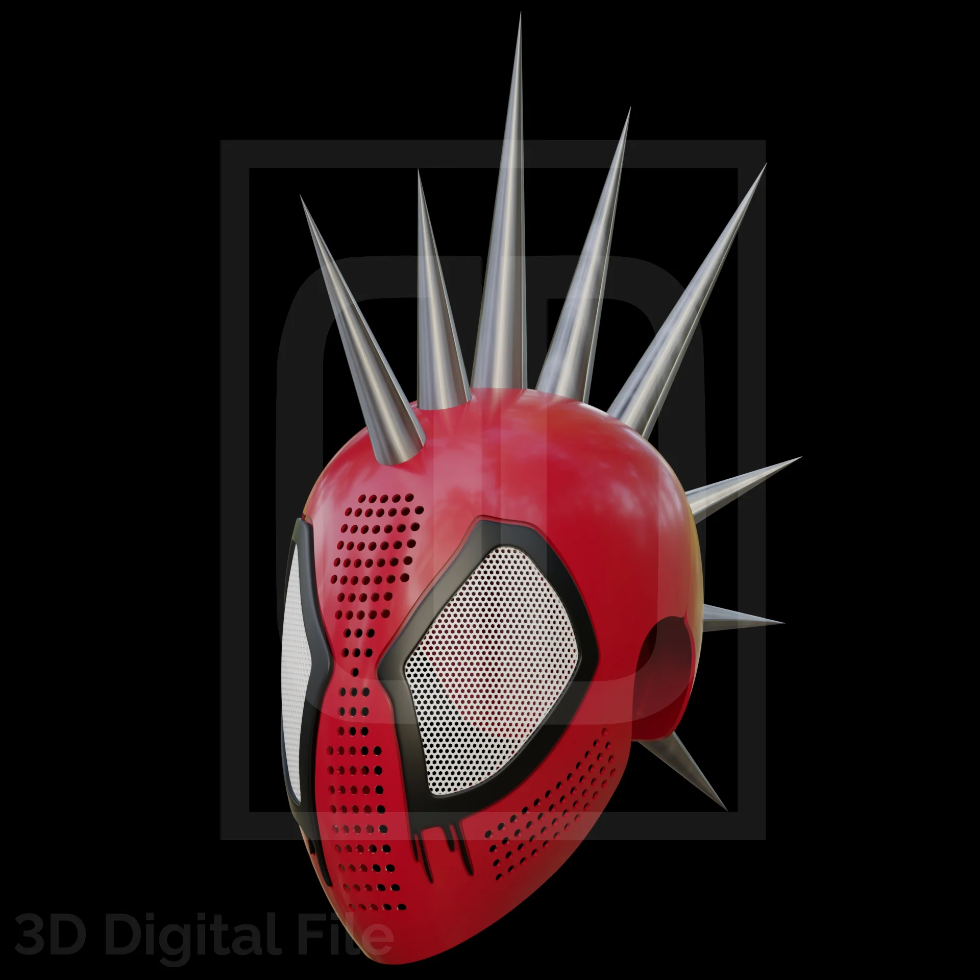 Webslinger Punk - BTSV Faceshell 3D Model - Image 4