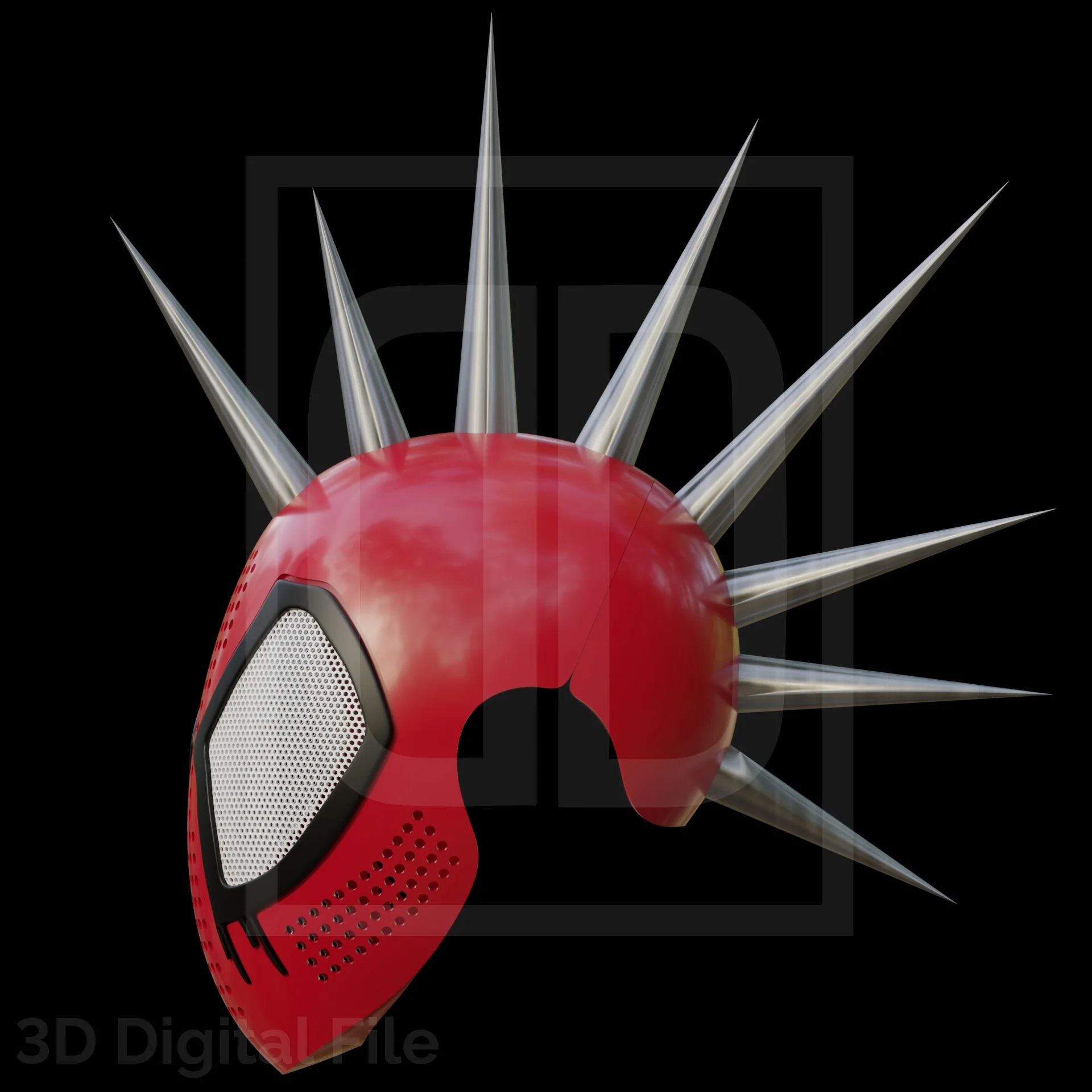 Webslinger Punk - BTSV Faceshell 3D Model - Image 6