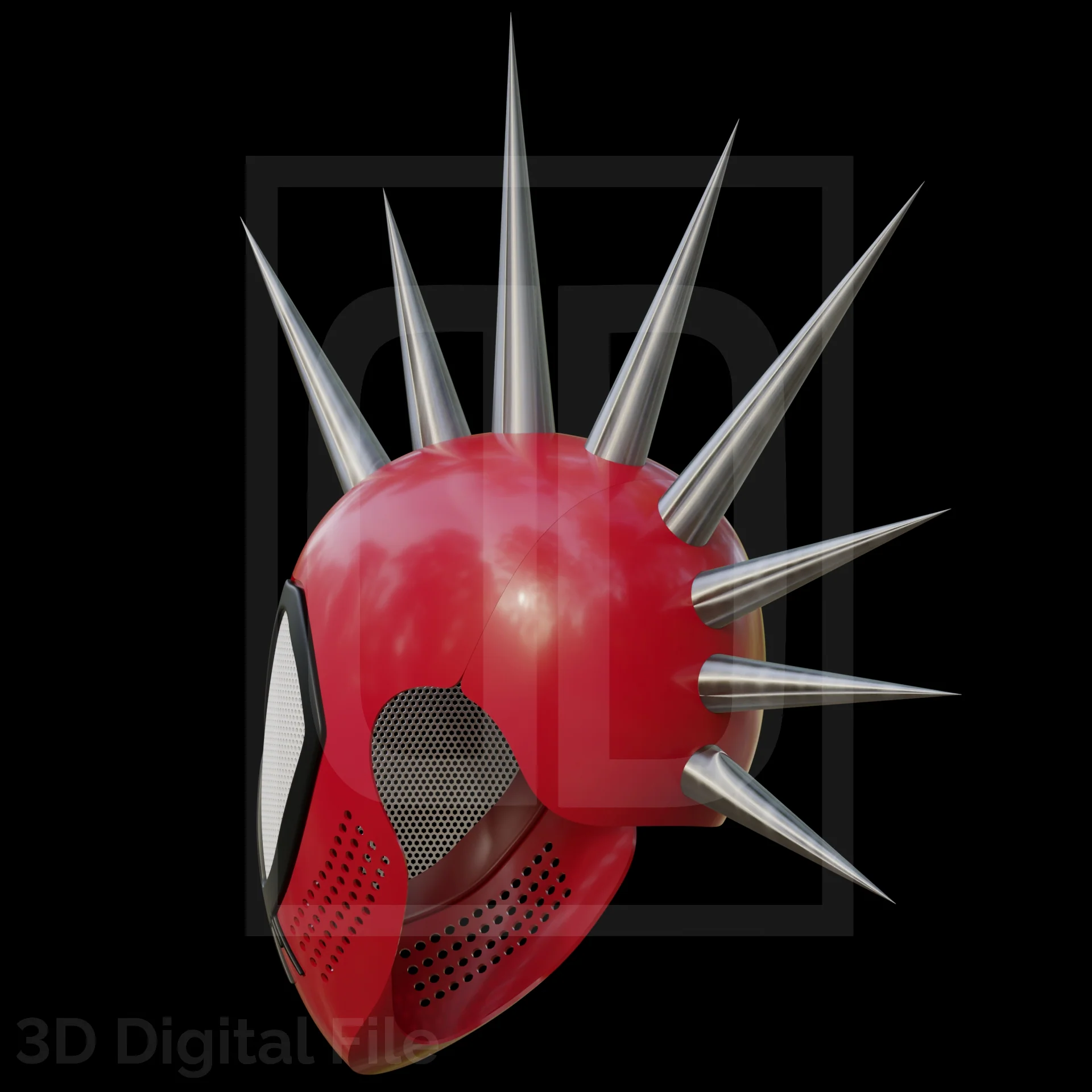 Webslinger Punk - BTSV Faceshell 3D Model - Image 7