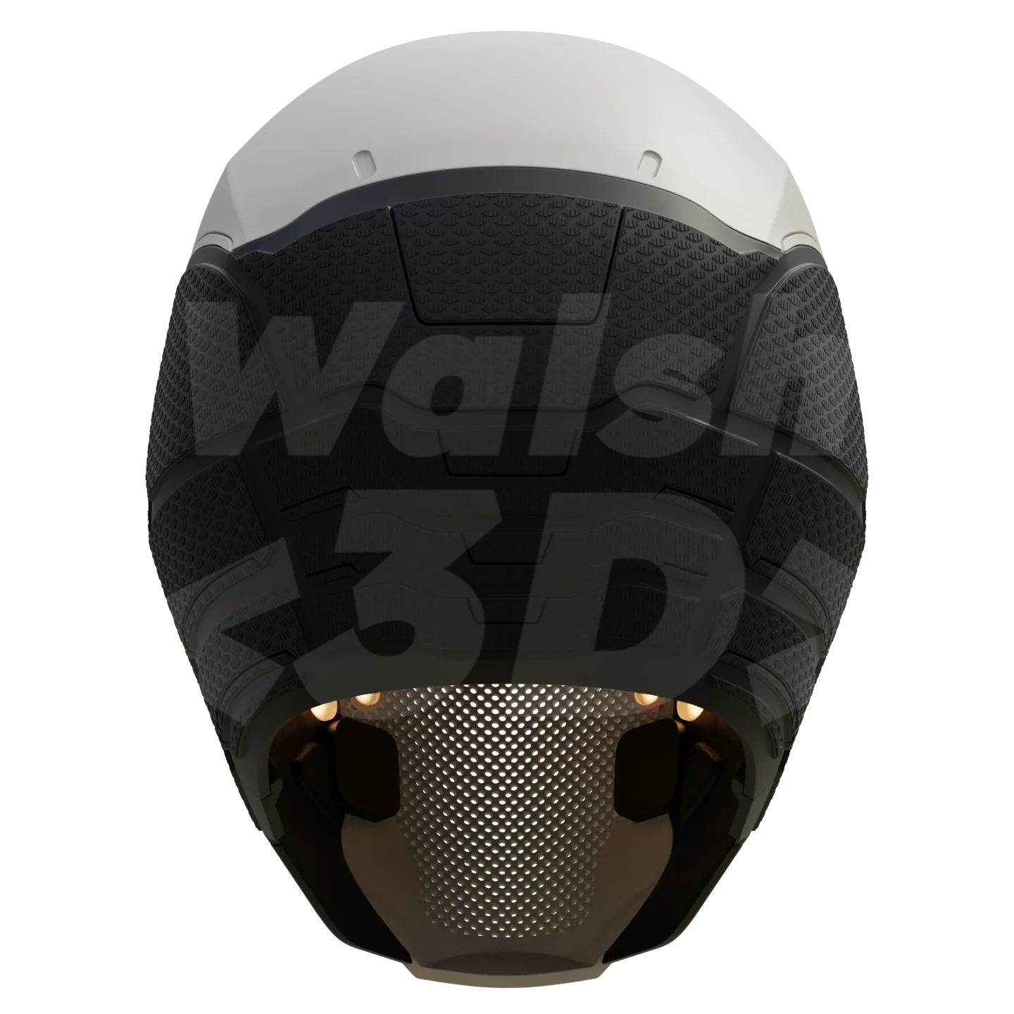 White Assassin V4 Helmet 3D Printable Model - Image 6