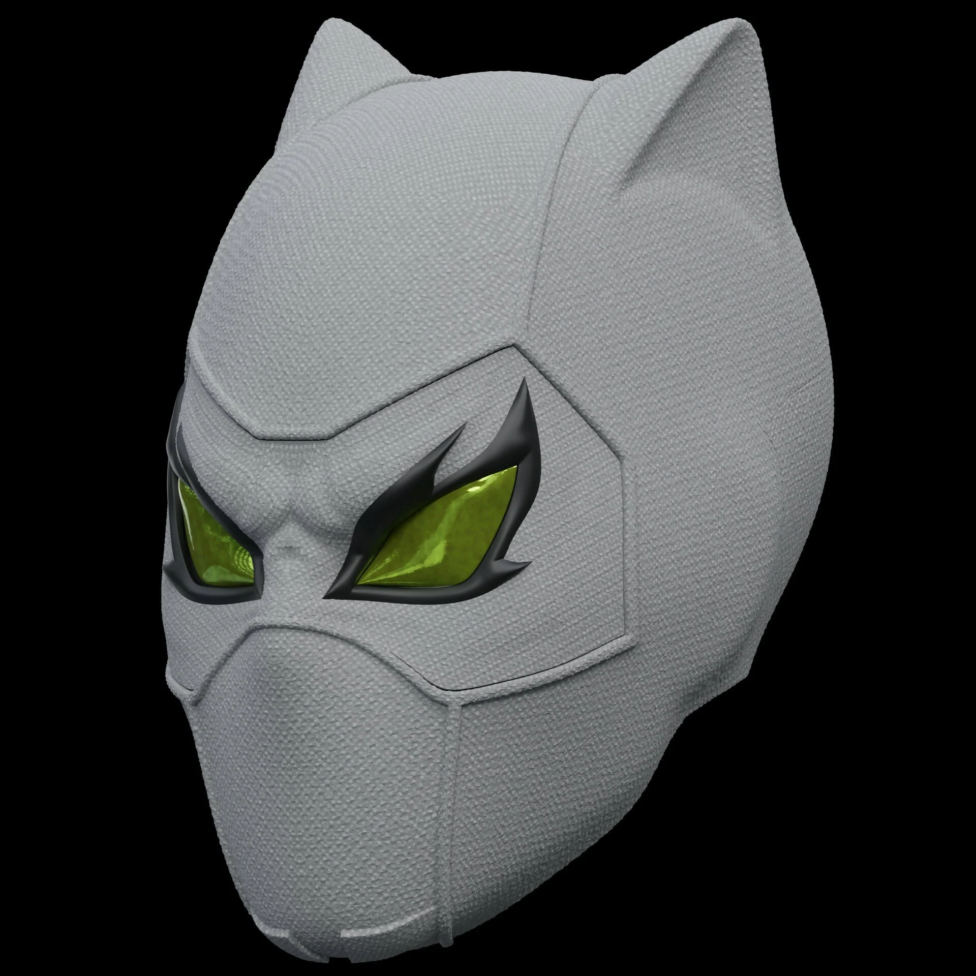 White Tiger Mask 3D Model - Image 8