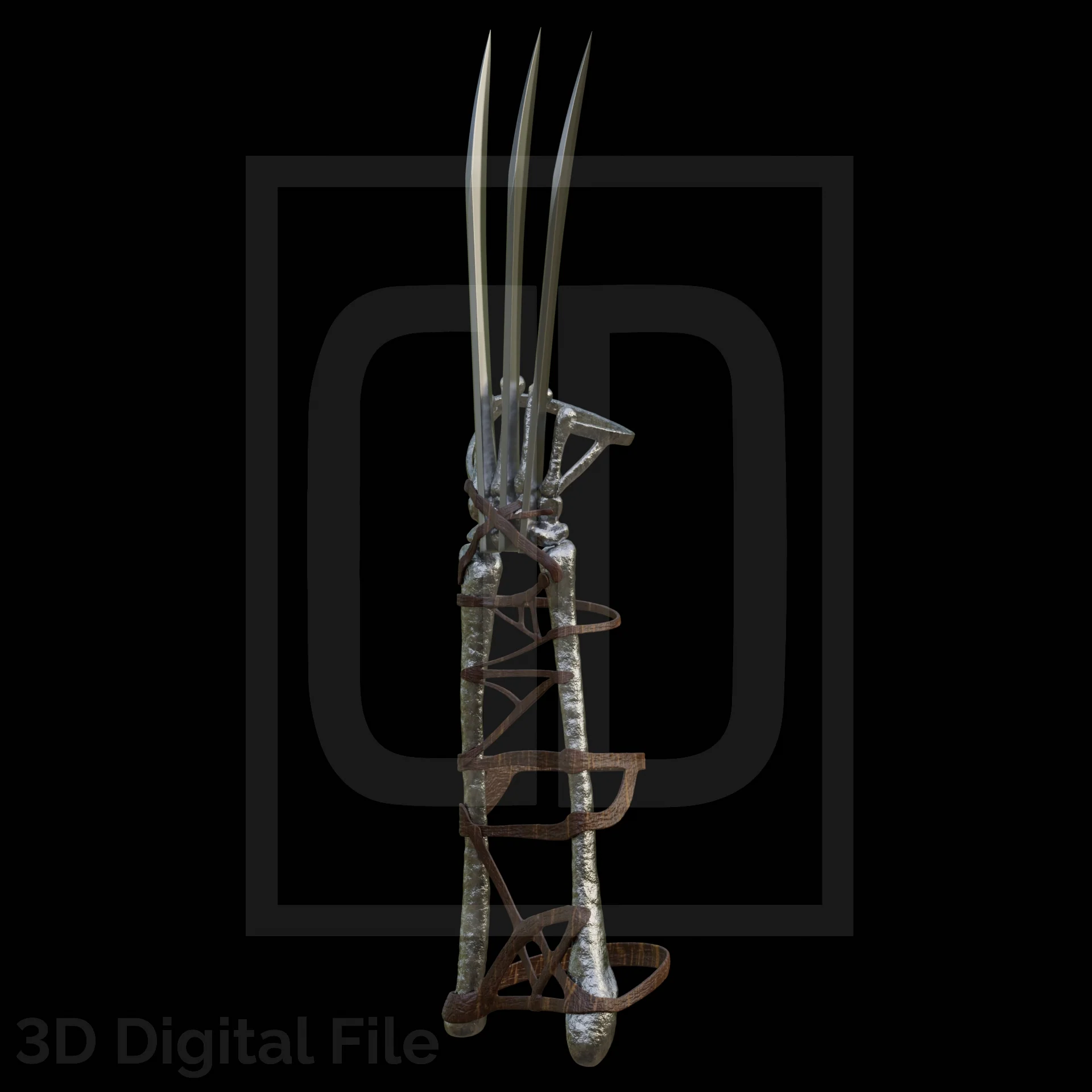 Wolf Berserk Claws 3D Model - Image 4