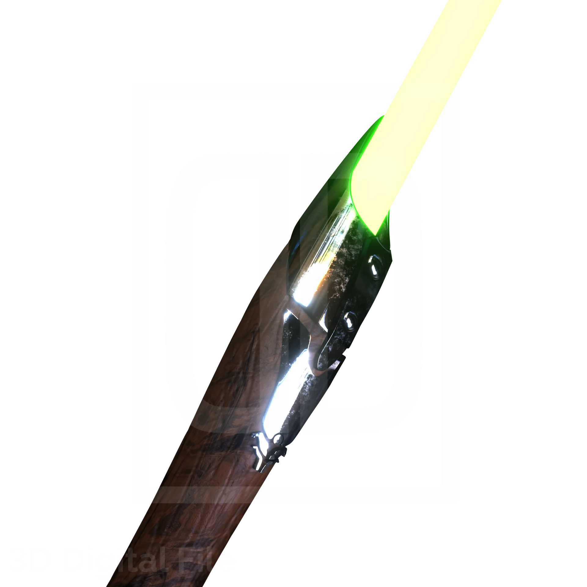 Wood Laser sword - SWCW 3D Model - Image 3