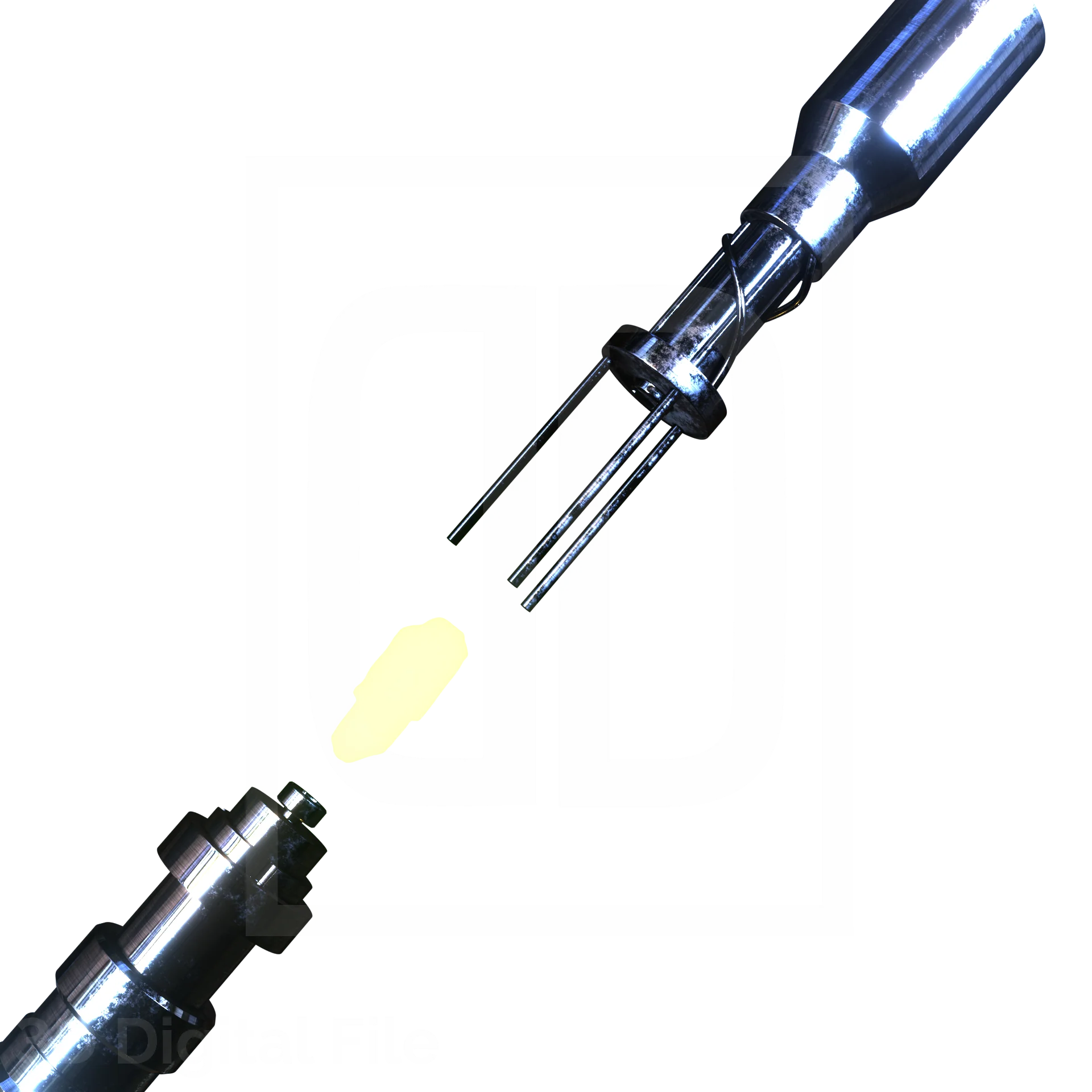 Wood Laser sword - SWCW 3D Model - Image 5