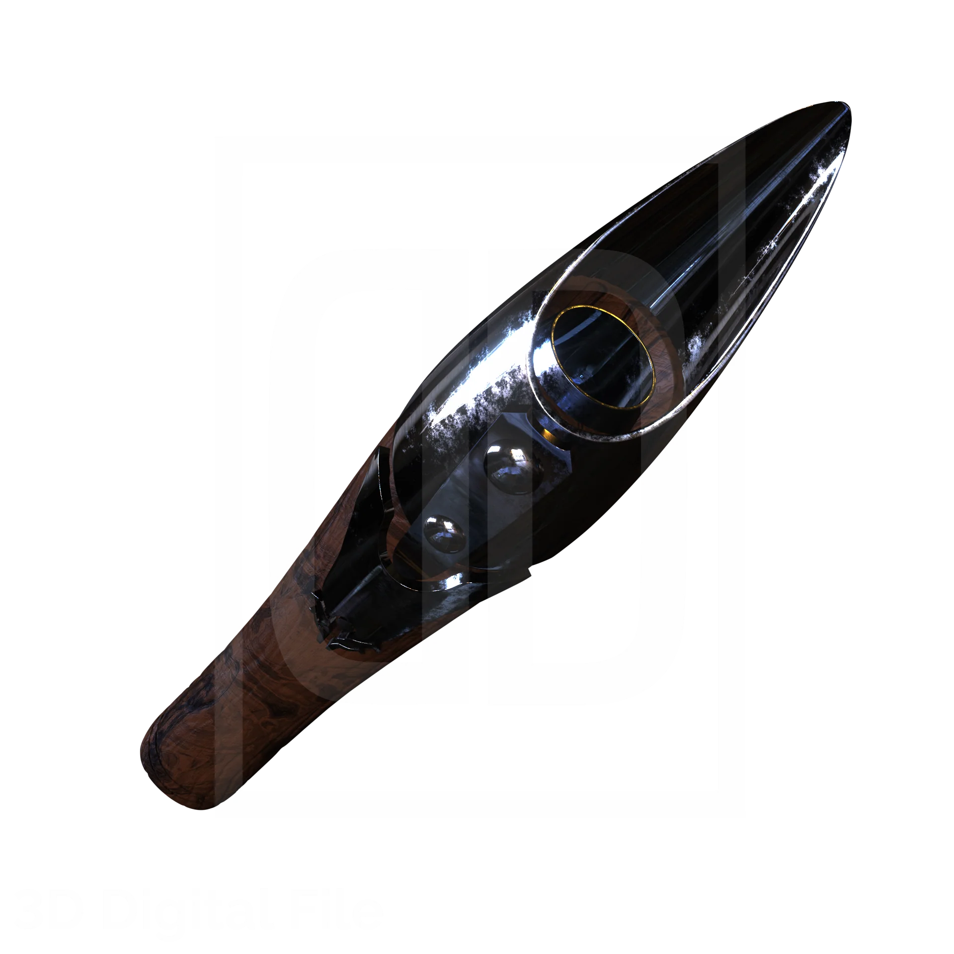 Wood Laser sword - SWCW 3D Model - Image 6