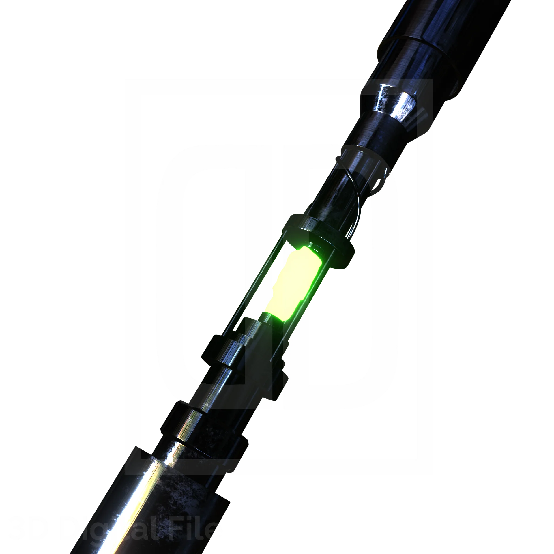 Wood Laser sword - SWCW 3D Model - Image 9