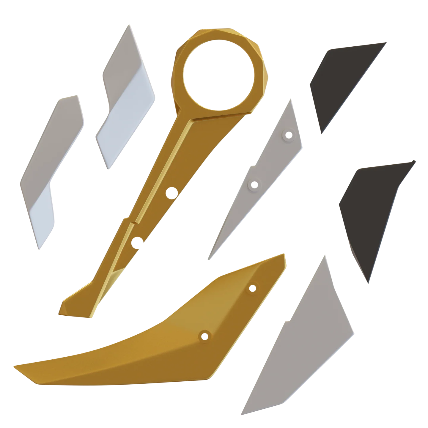 Working Prime Karambit 3D Printable Model - Image 3