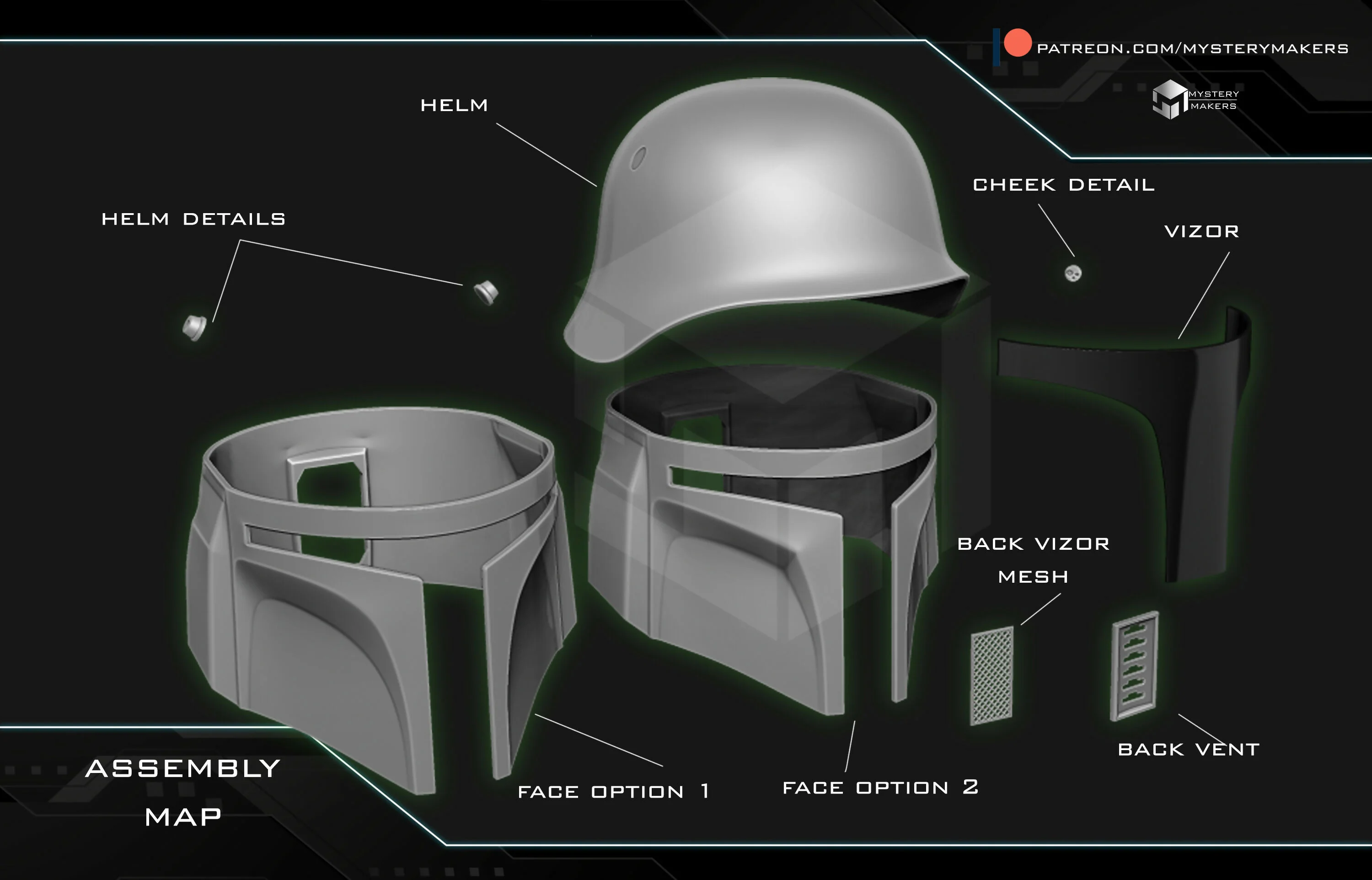 WW2 bounty hunter helmet - Image 6
