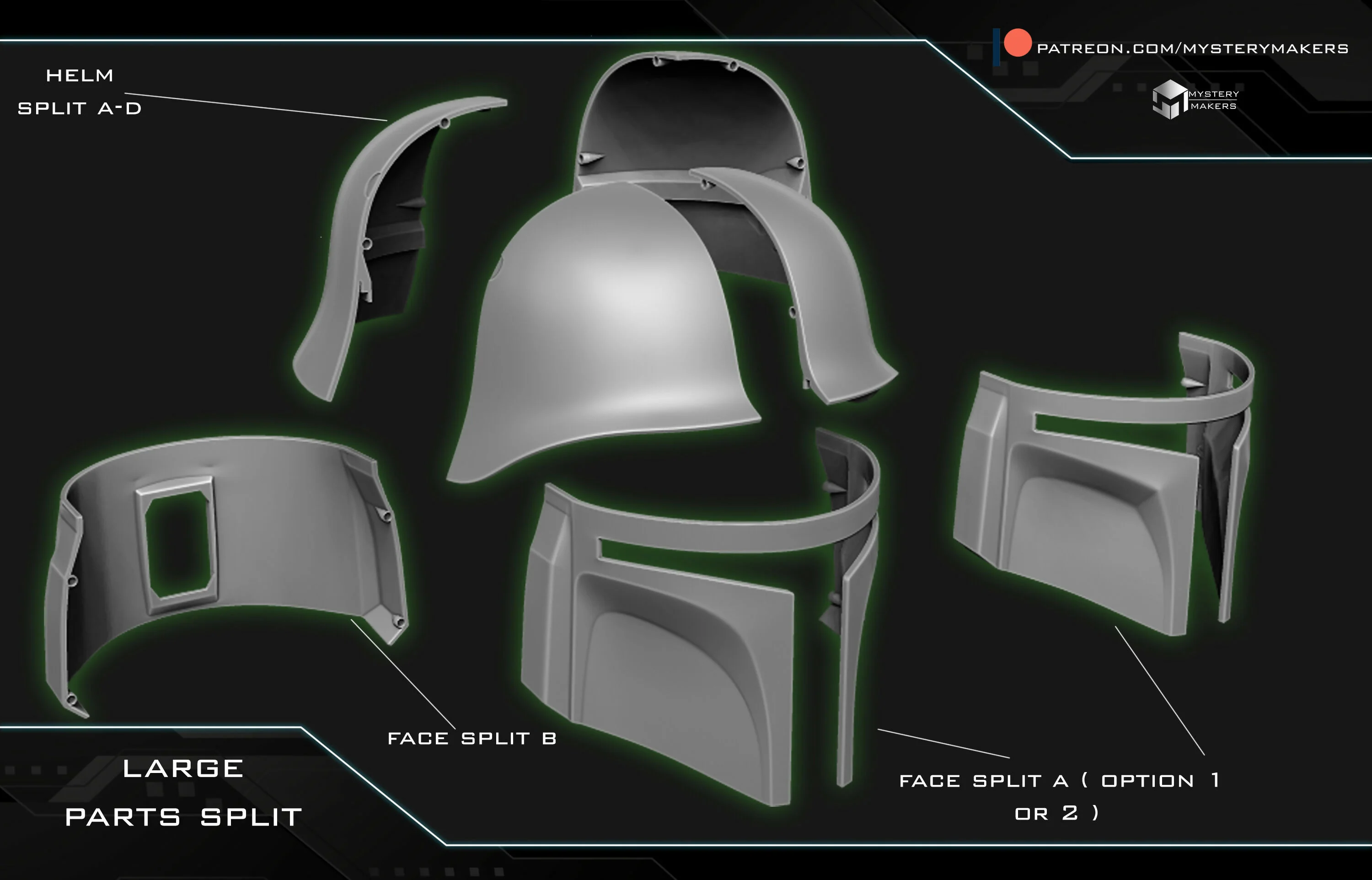 WW2 bounty hunter helmet - Image 7