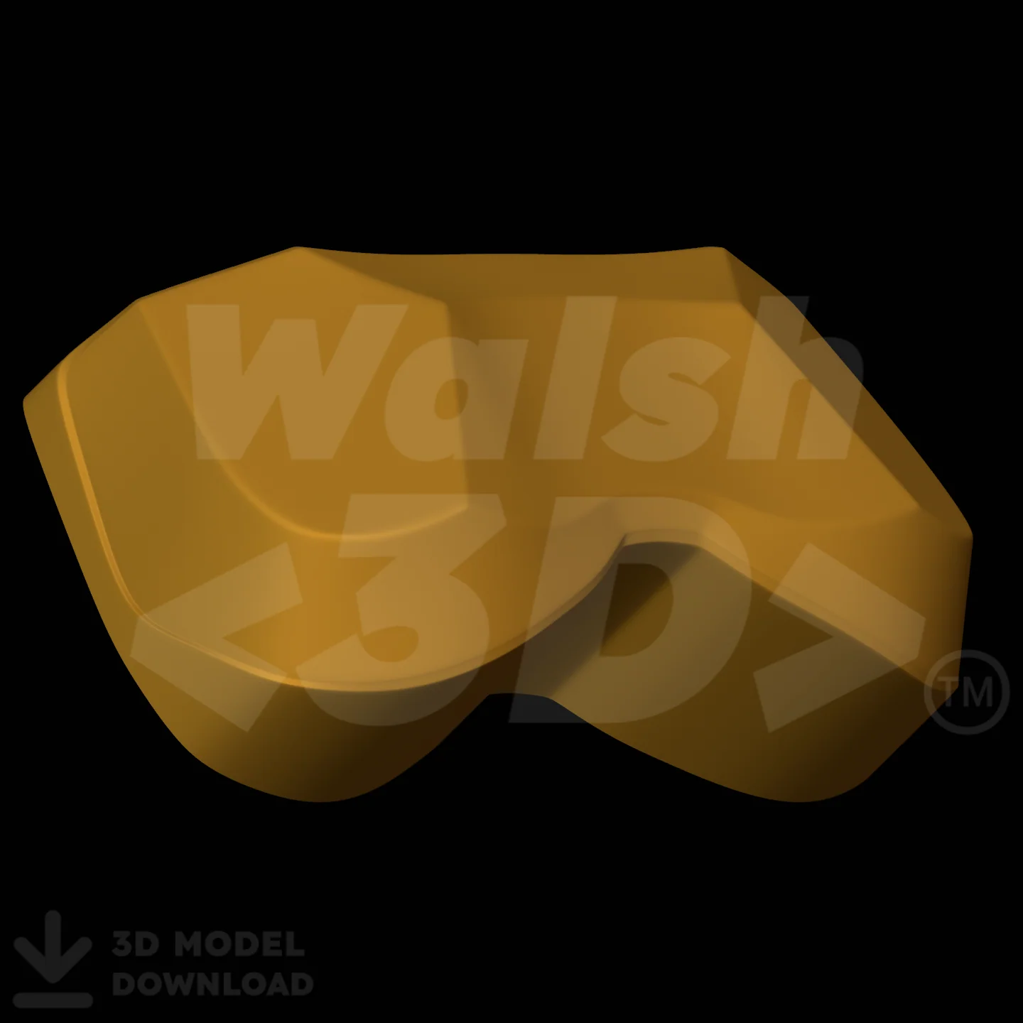 X Spaceship Pilot Helmet 3D Print Model - Image 6