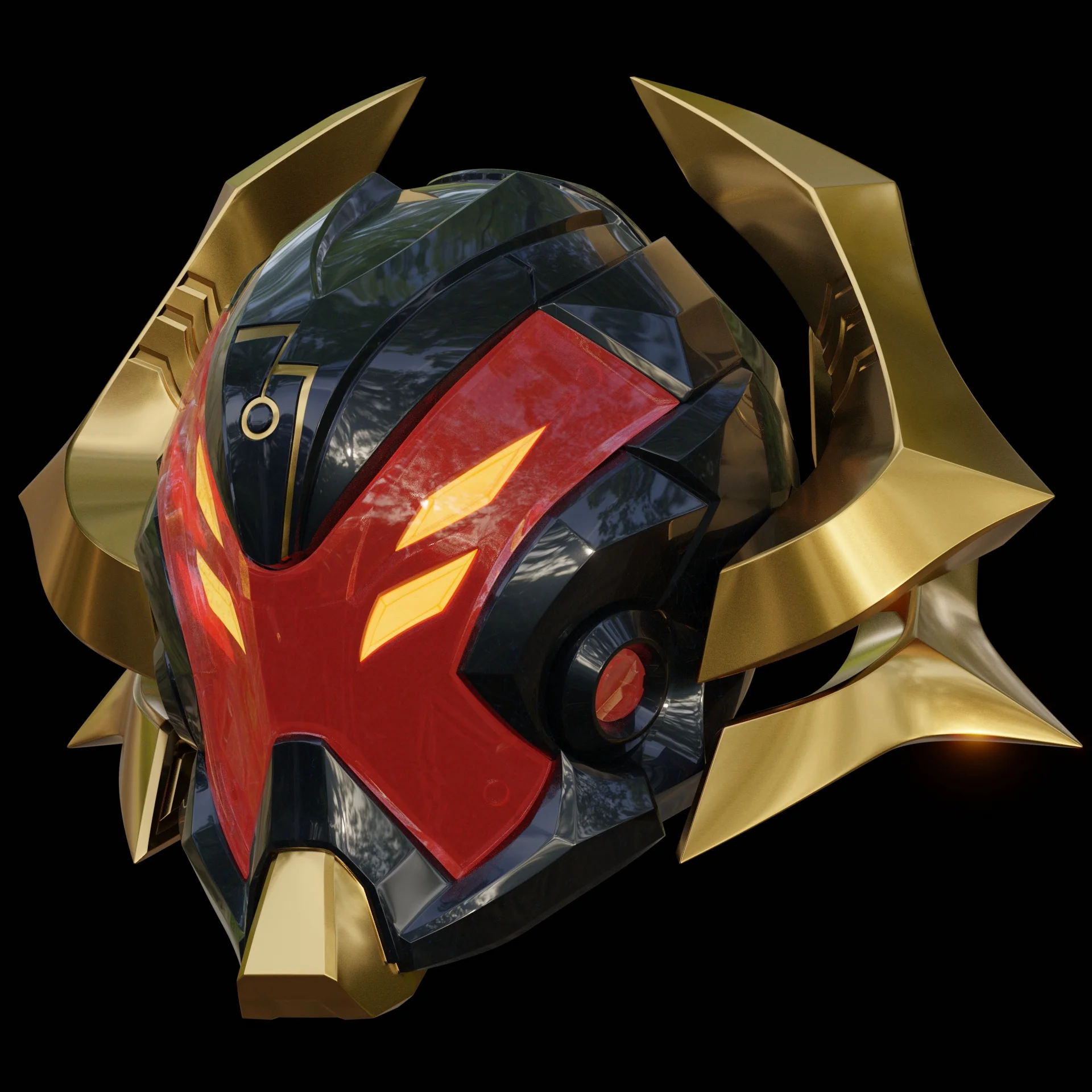 X-tron Helmet 3D Model - Image 5