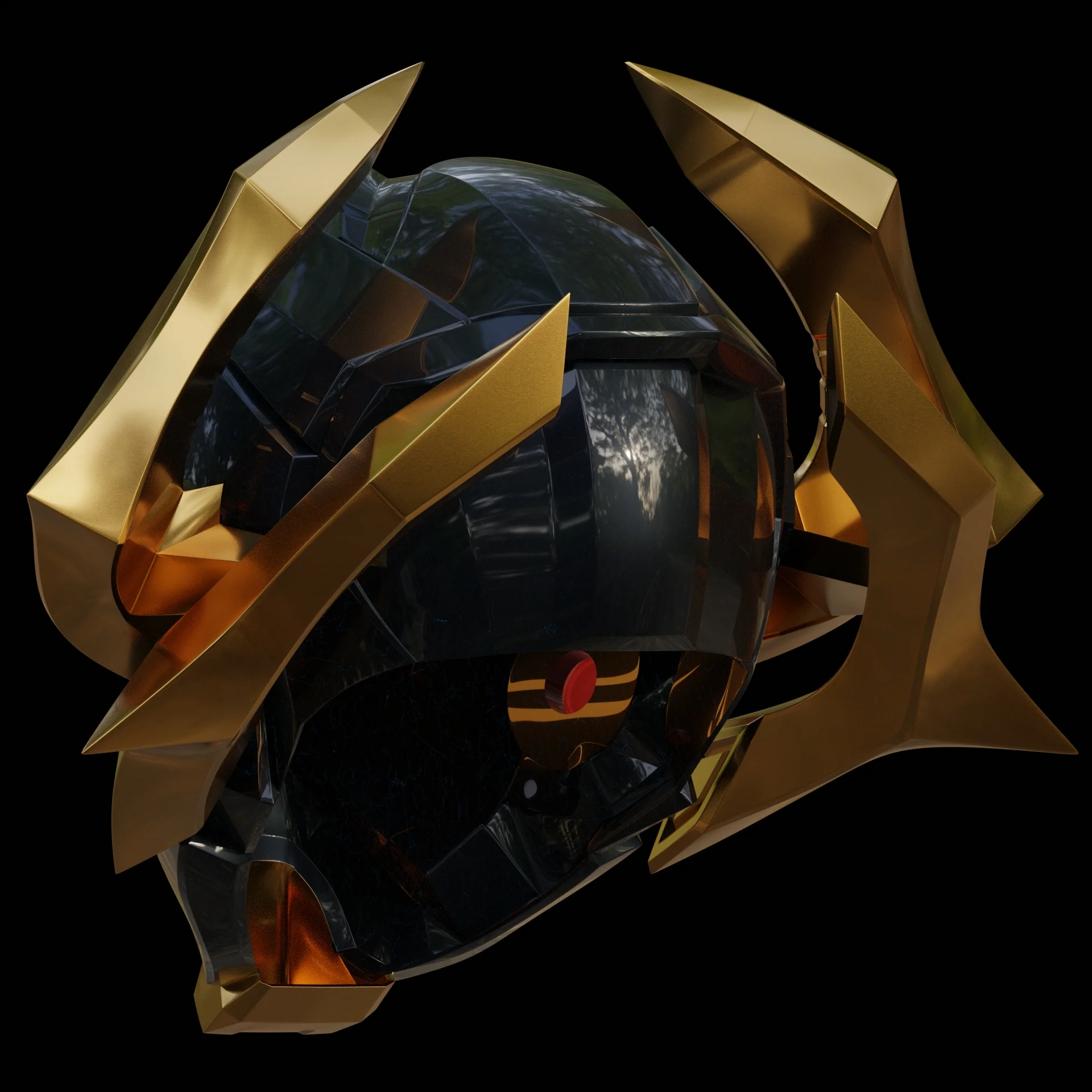 X-tron Helmet 3D Model - Image 9