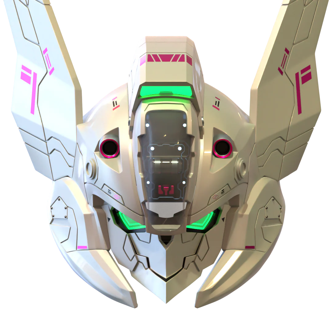 XFG-02 Lfrith Gundam 3D Model