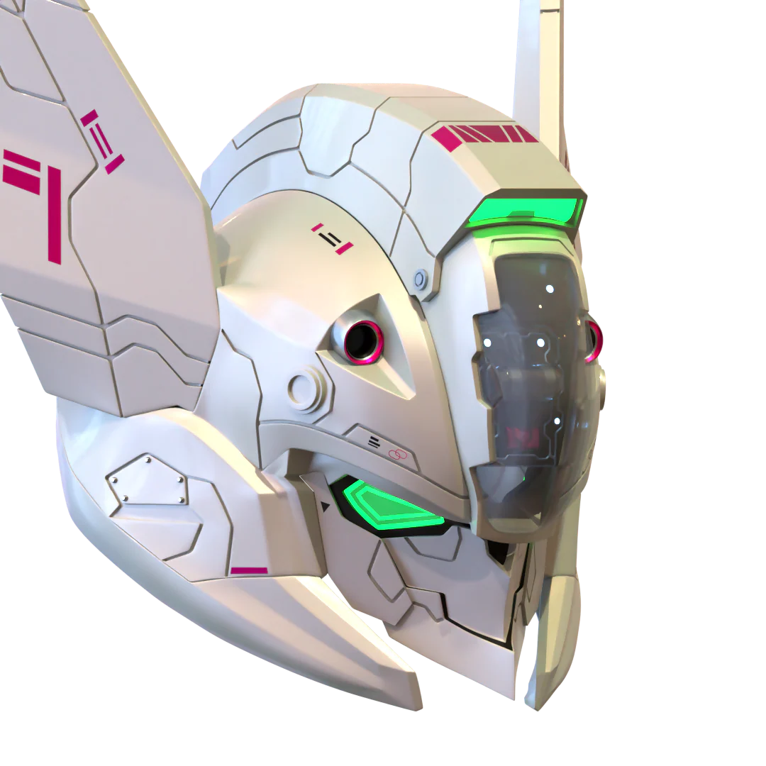 XFG-02 Lfrith Gundam 3D Model - Image 3