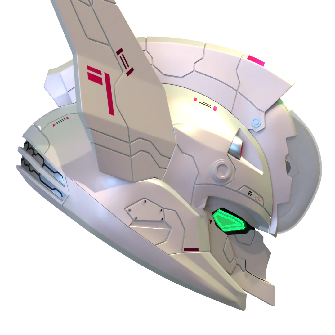 XFG-02 Lfrith Gundam 3D Model - Image 4