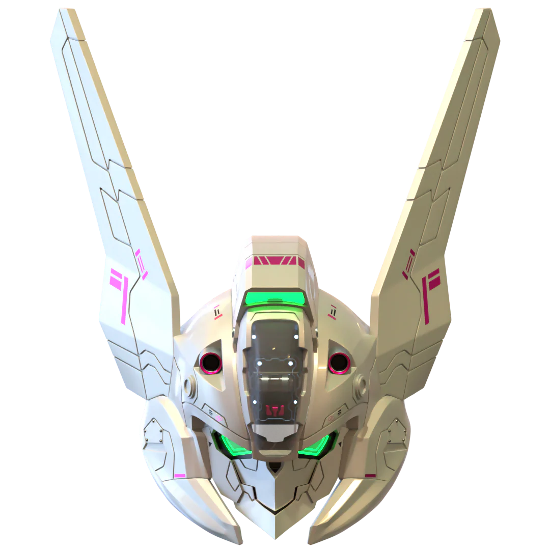 XFG-02 Lfrith Gundam 3D Model - Image 7
