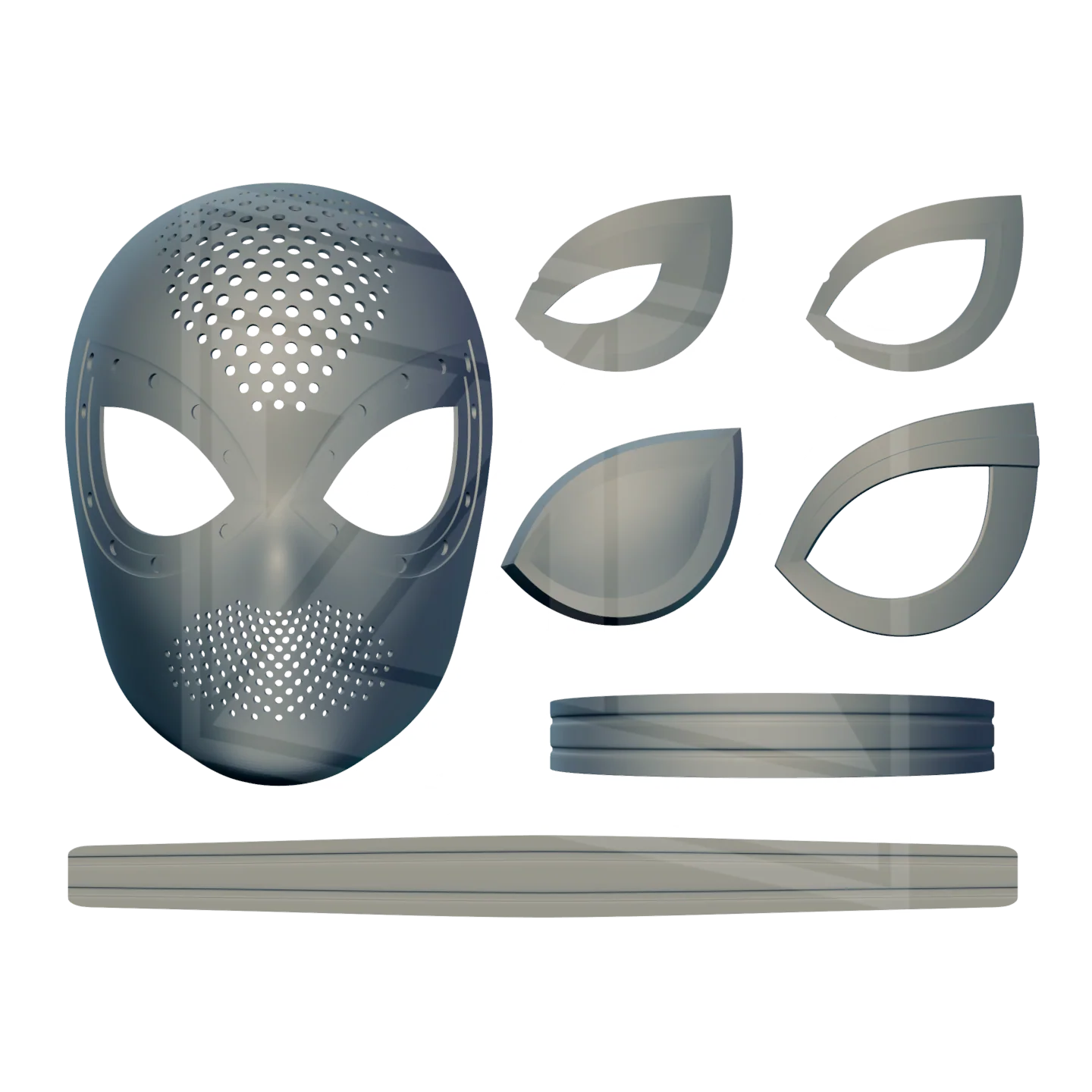 YFNSM Faceshell 3D Model - Image 2